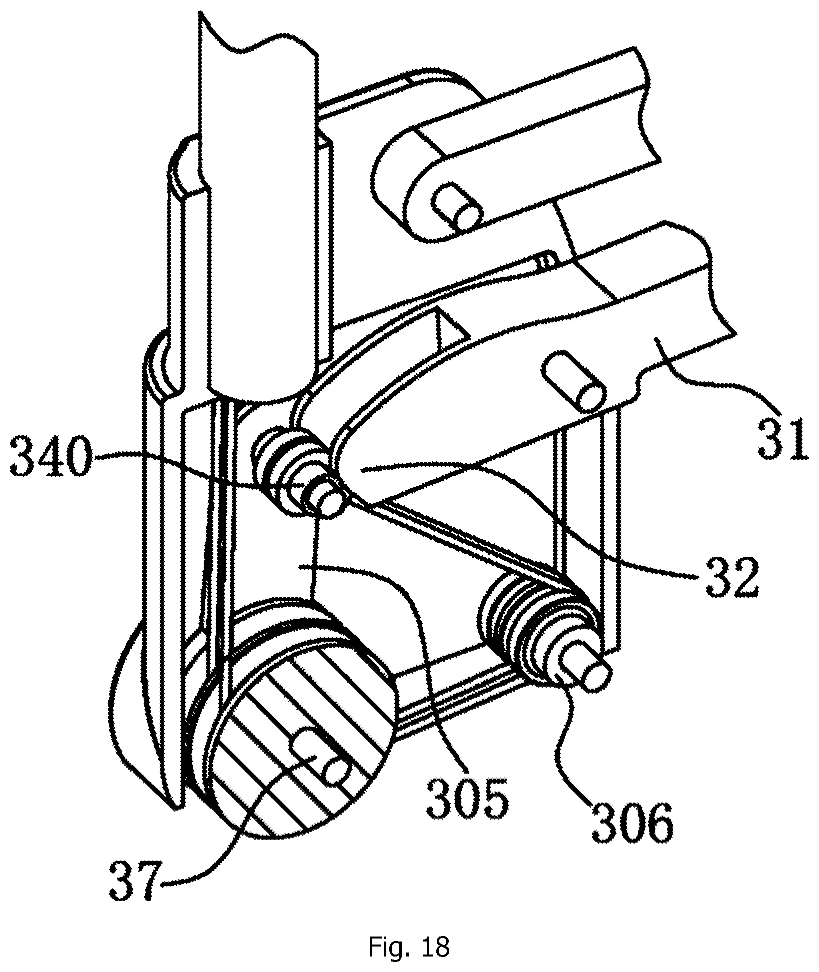 Patent US12102240 Figure 16 – Portable child game bed