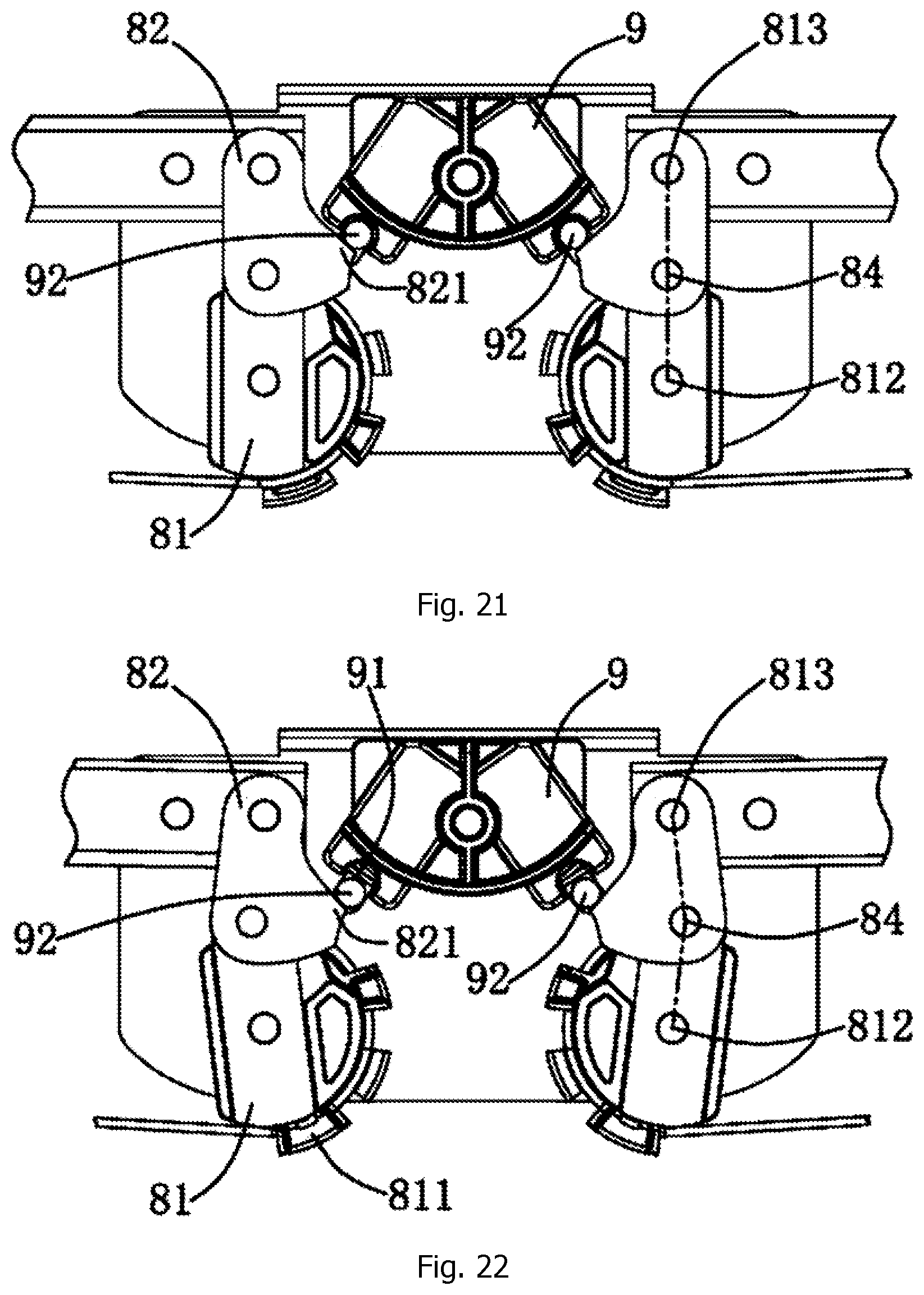 Patent US12102240 Figure 18 – Portable child game bed