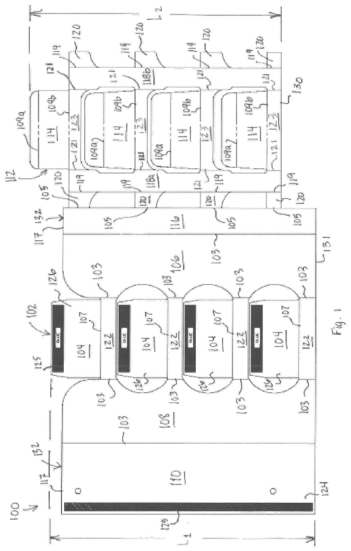 Patent US12102241 Figure 1 – Floorstand with shelf support