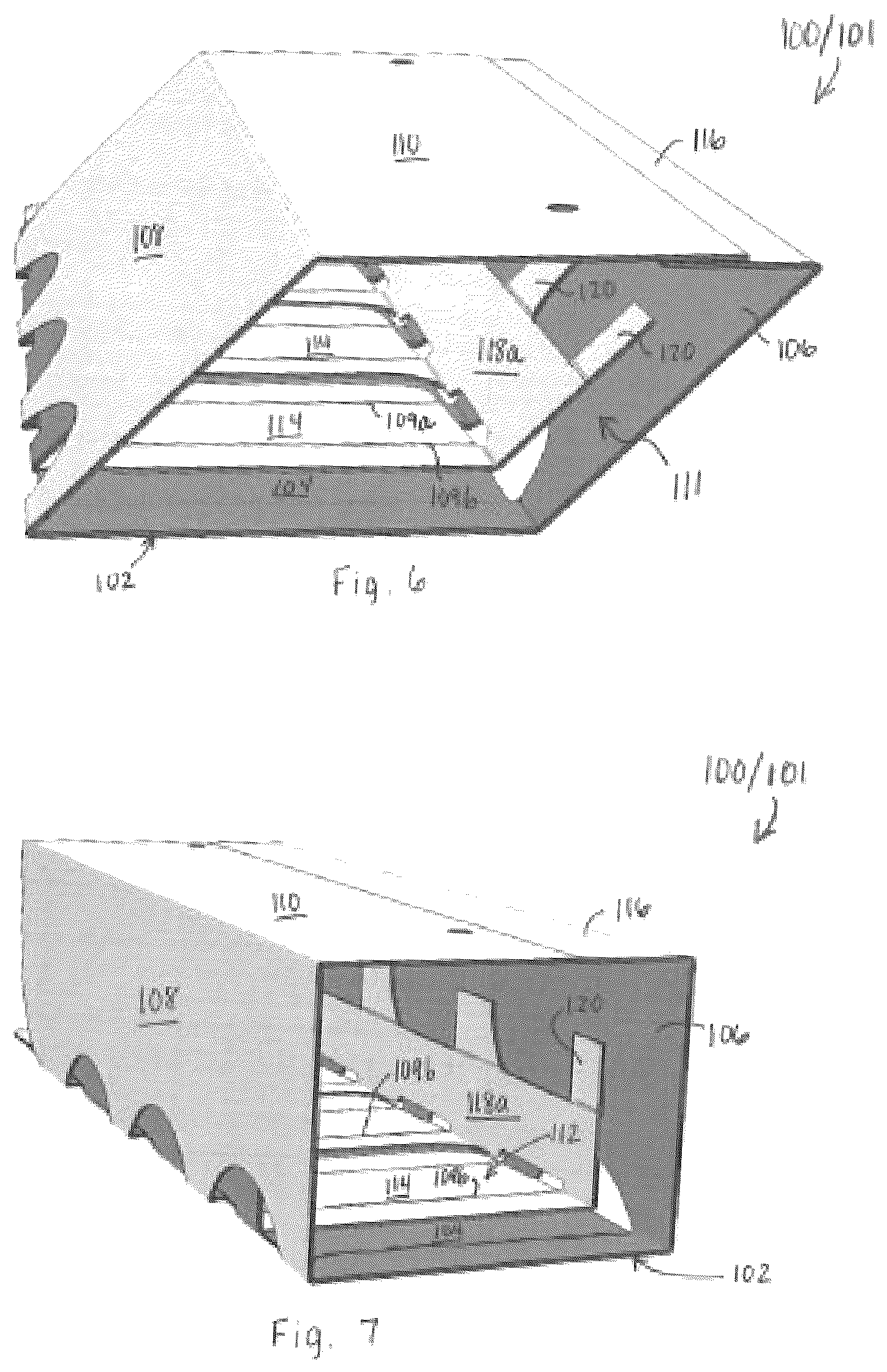 Patent US12102241 Figure 4 – Floorstand with shelf support