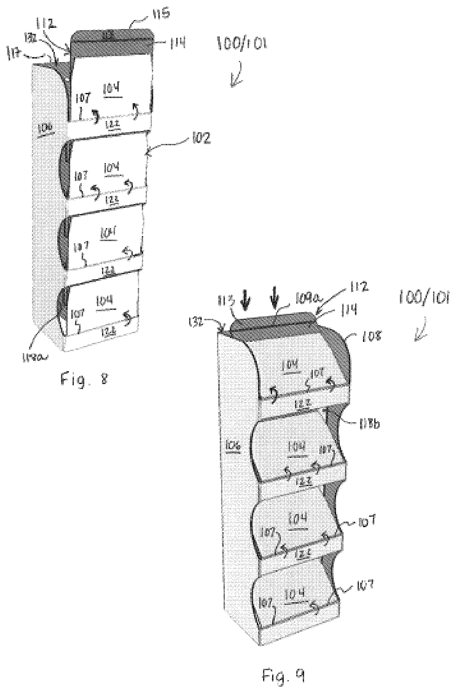 Patent US12102241 Figure 5 – Floorstand with shelf support