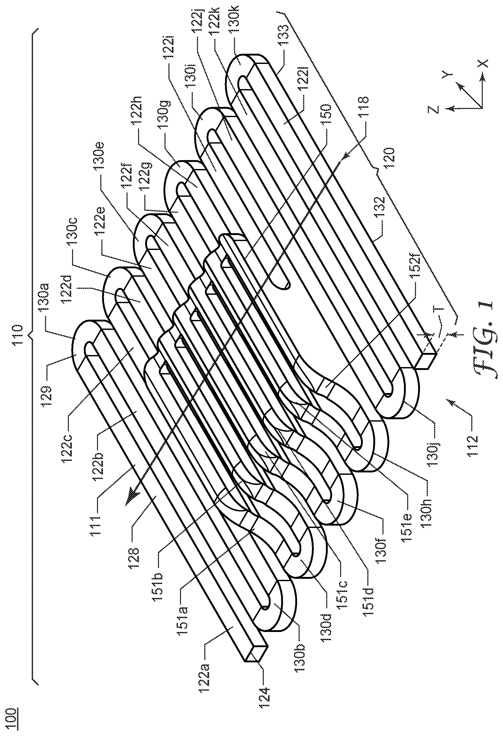 Patent US12102242 Figure 1 – Flexible hardgoods with enhanced peel removability