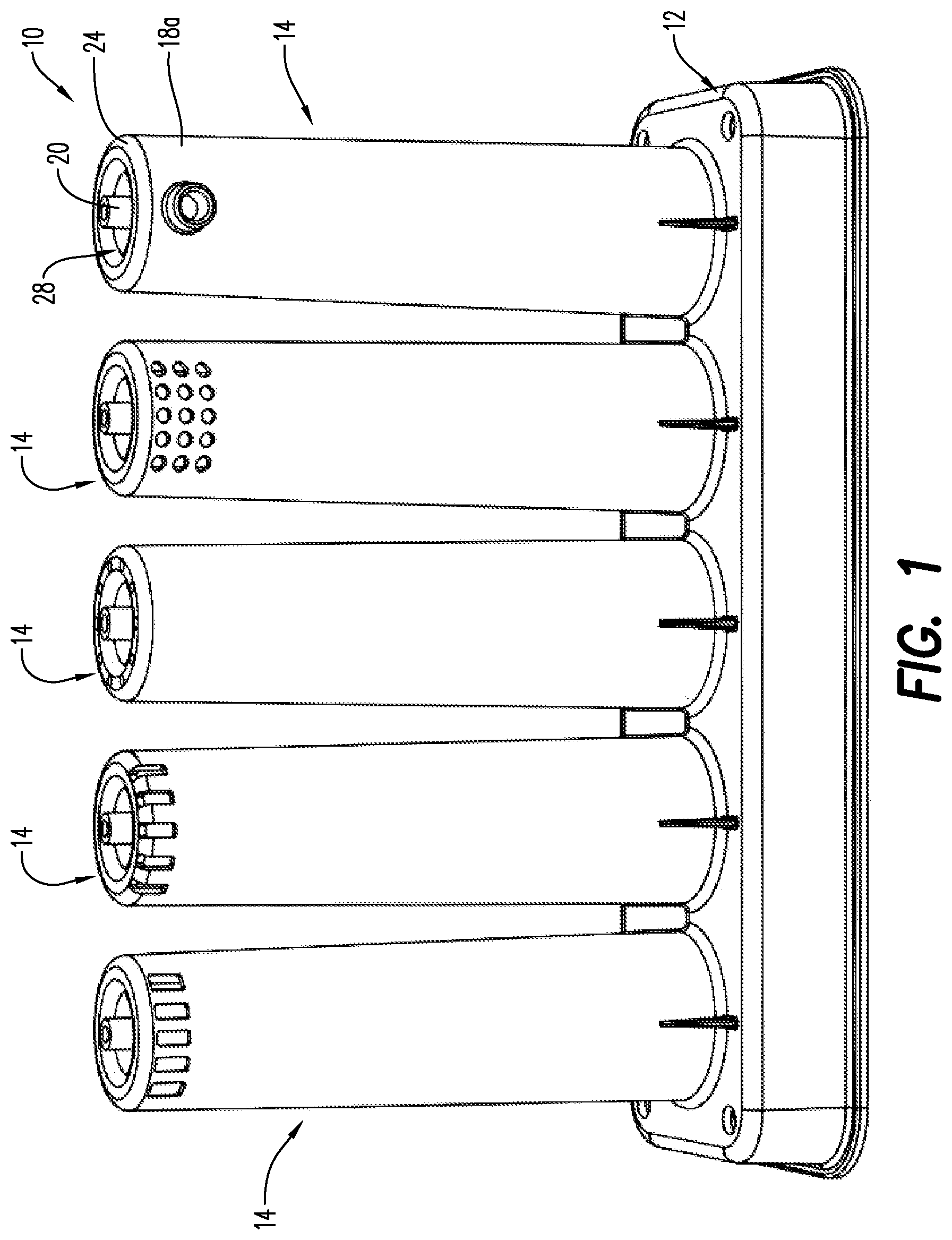 Patent US12102244 Figure 1 – Ice mold for making ice straws