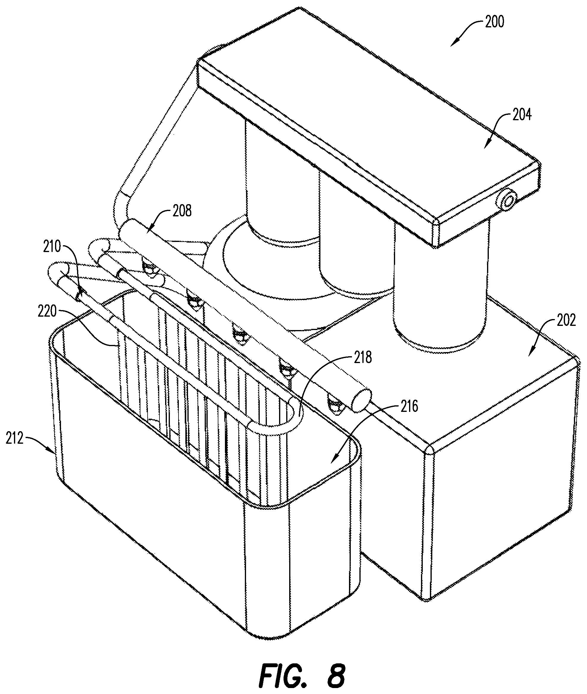 Patent US12102244 Figure 8 – Ice mold for making ice straws