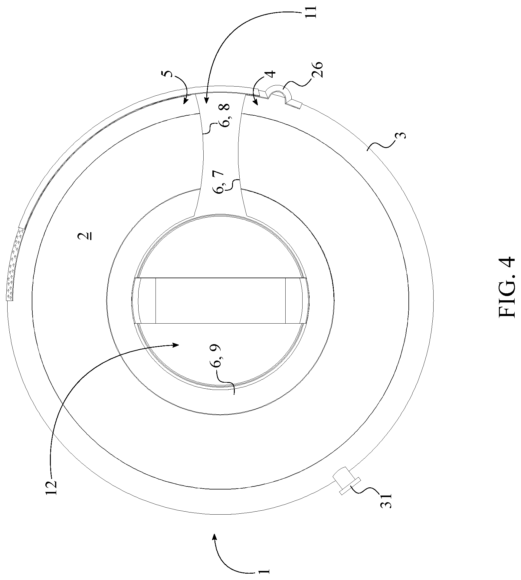 Patent US12102245 Figure 4 – Floating beverage holding apparatus