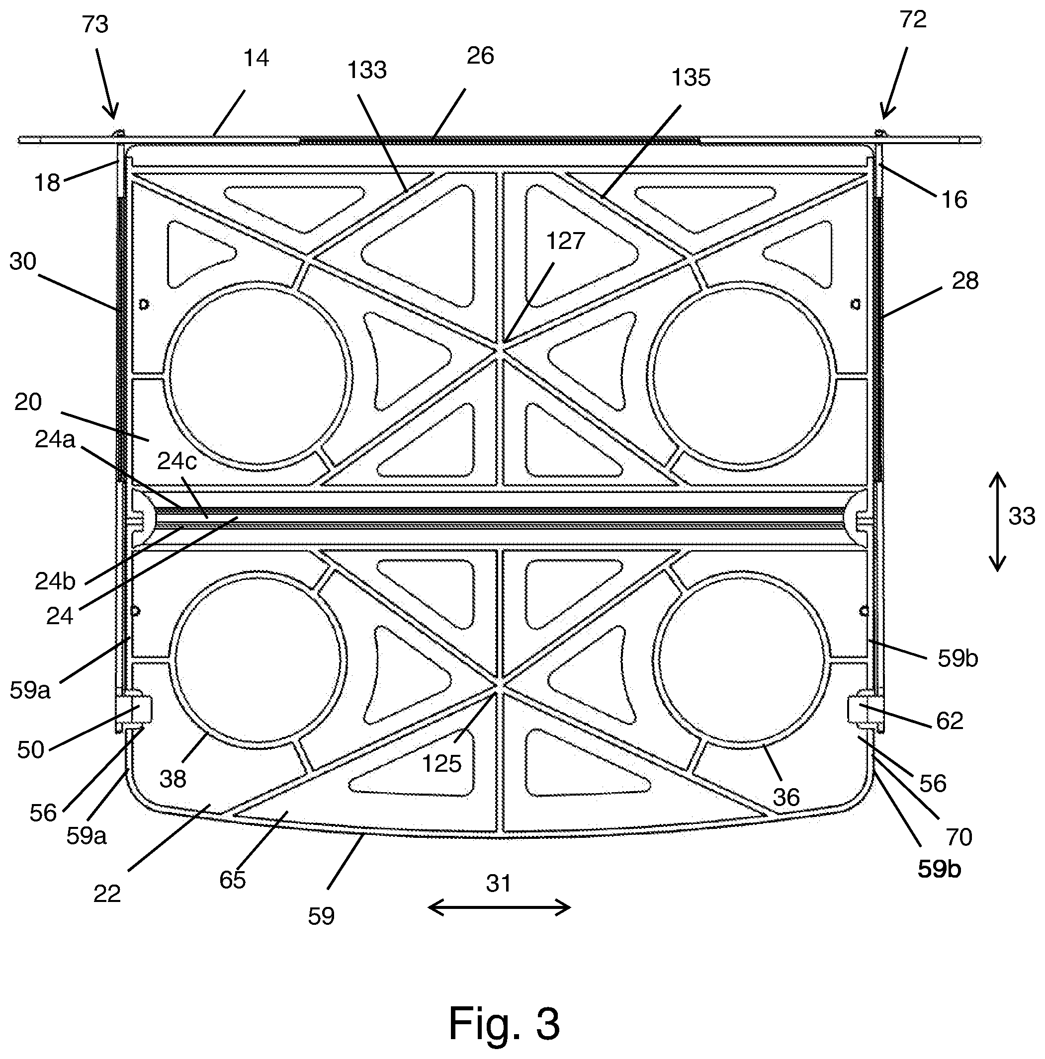Patent US12102246 Figure 5 – Wearable tray
