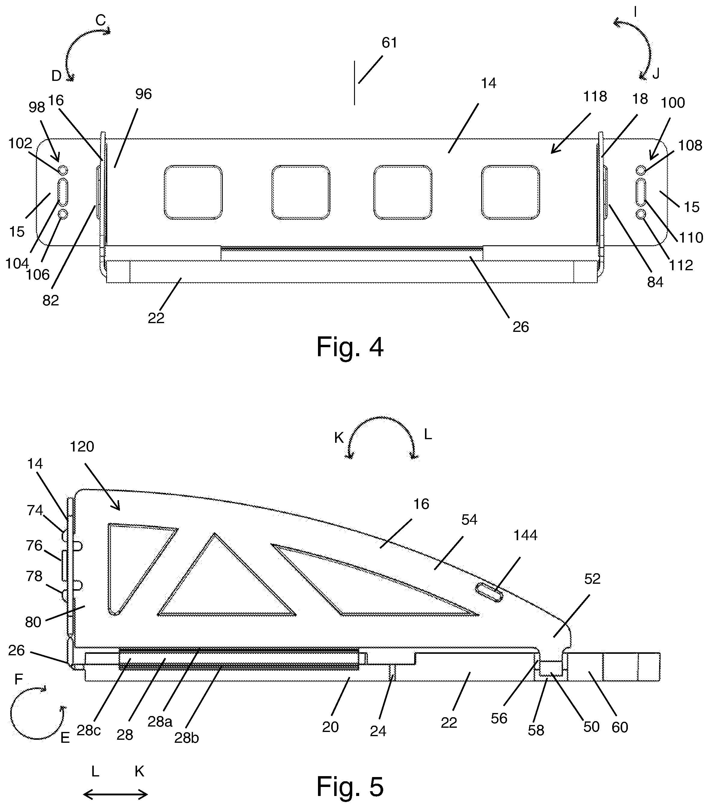 Patent US12102246 Figure 6 – Wearable tray