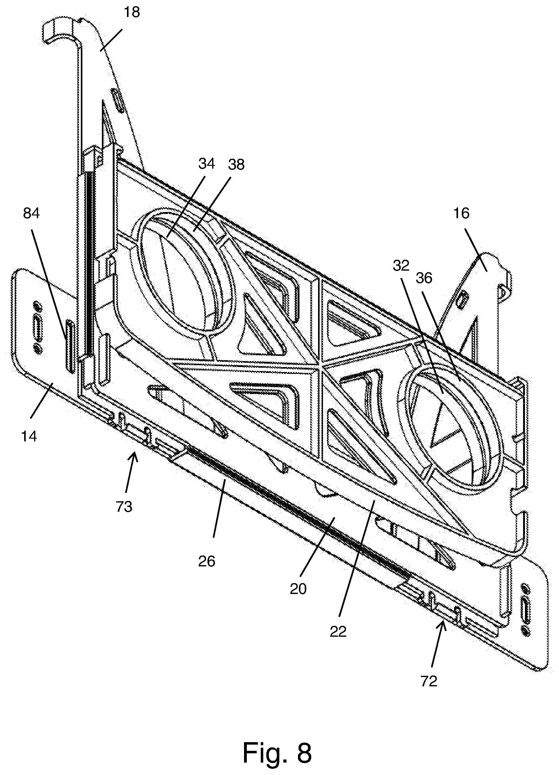 Patent US12102246 Figure 9 – Wearable tray