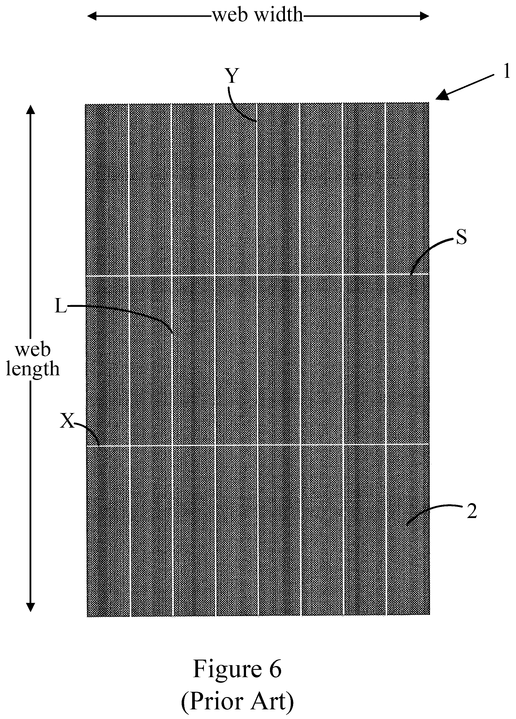Patent US12102247 Figure 6 – Non-square rectangular flooring tiles and methods for cutting same