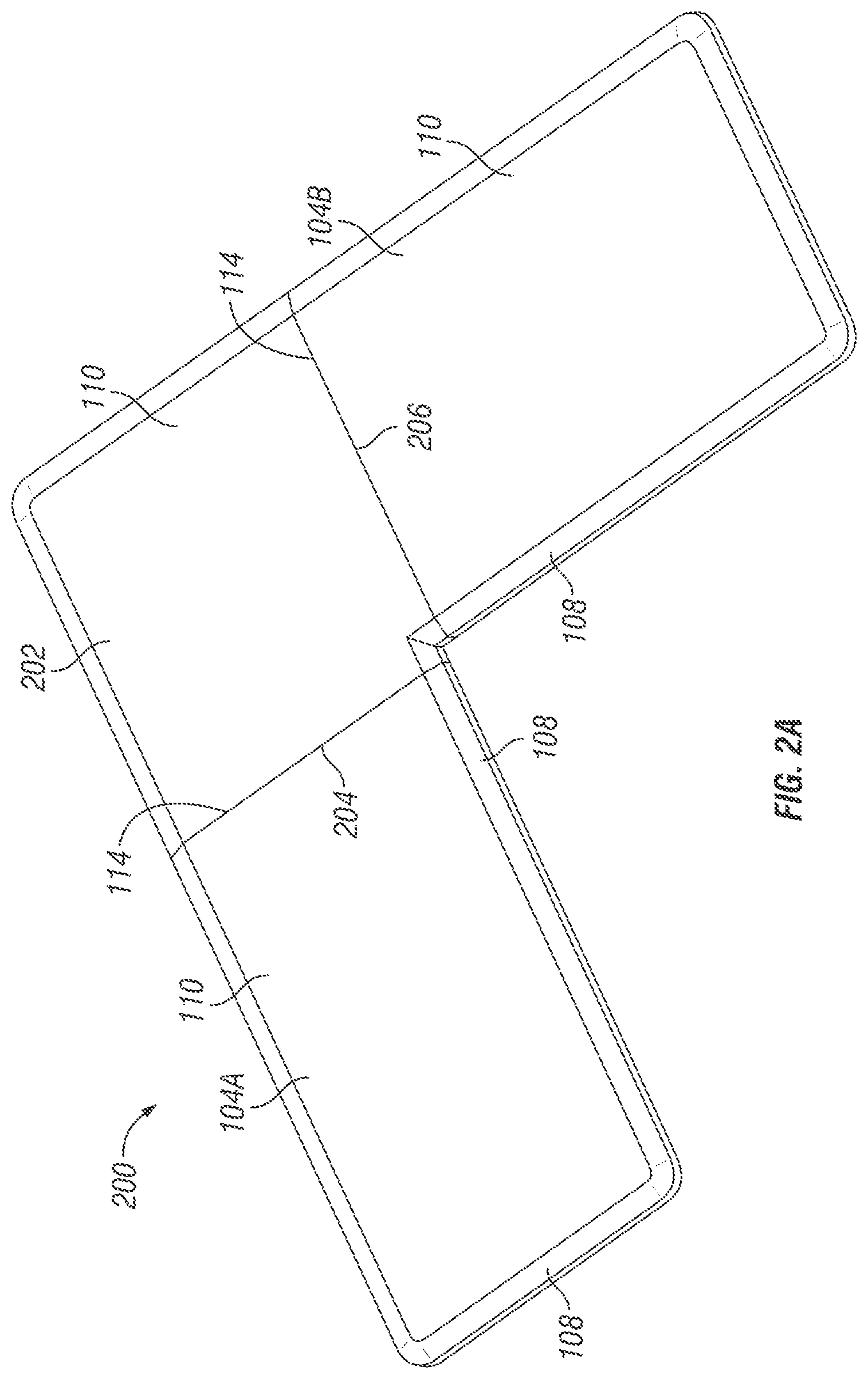 Patent US12102248 Figure 2 – Multiple-component floor mat system