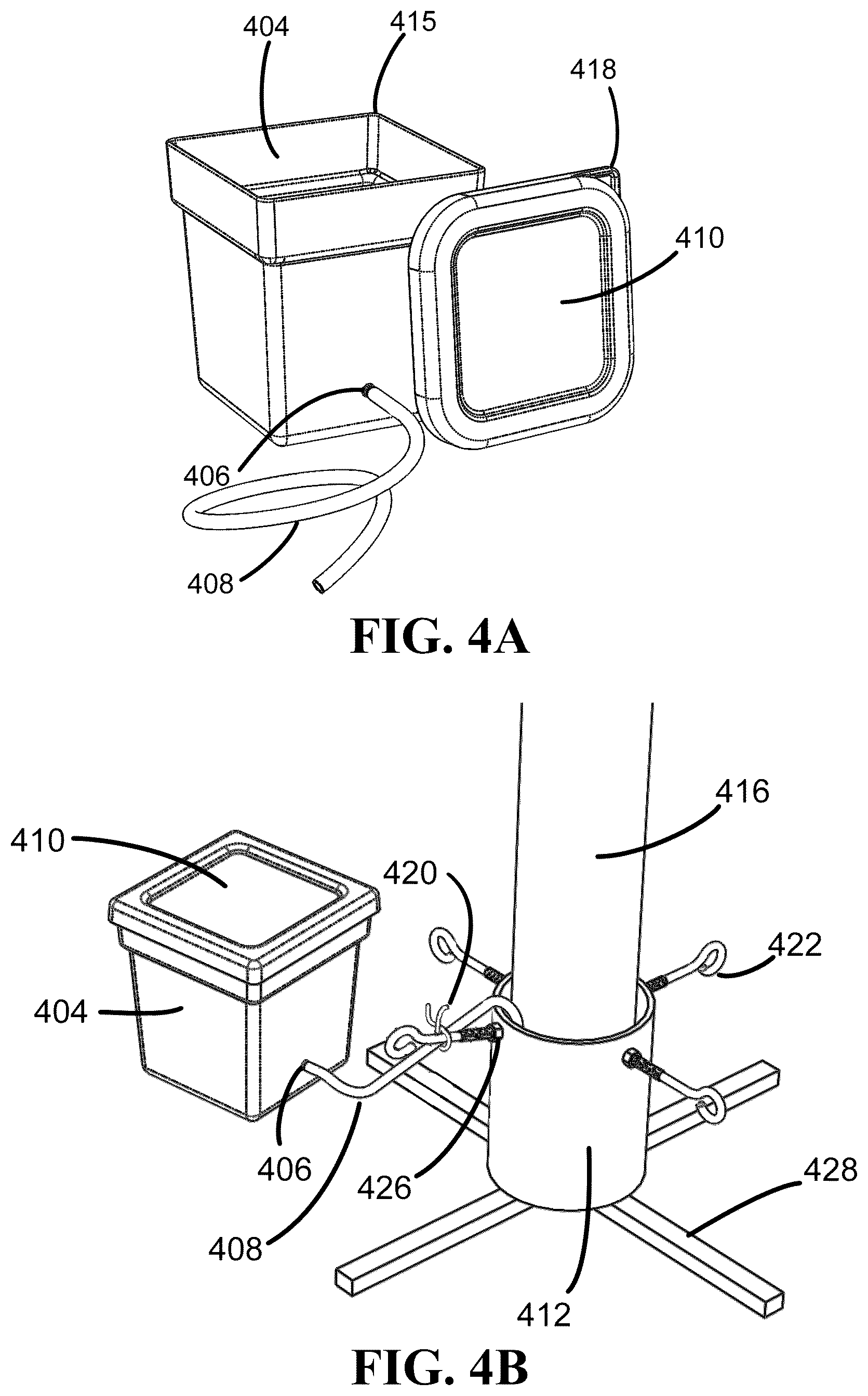 Patent US12102249 Figure 4 – Devices for supplying fluids to cut plant holders