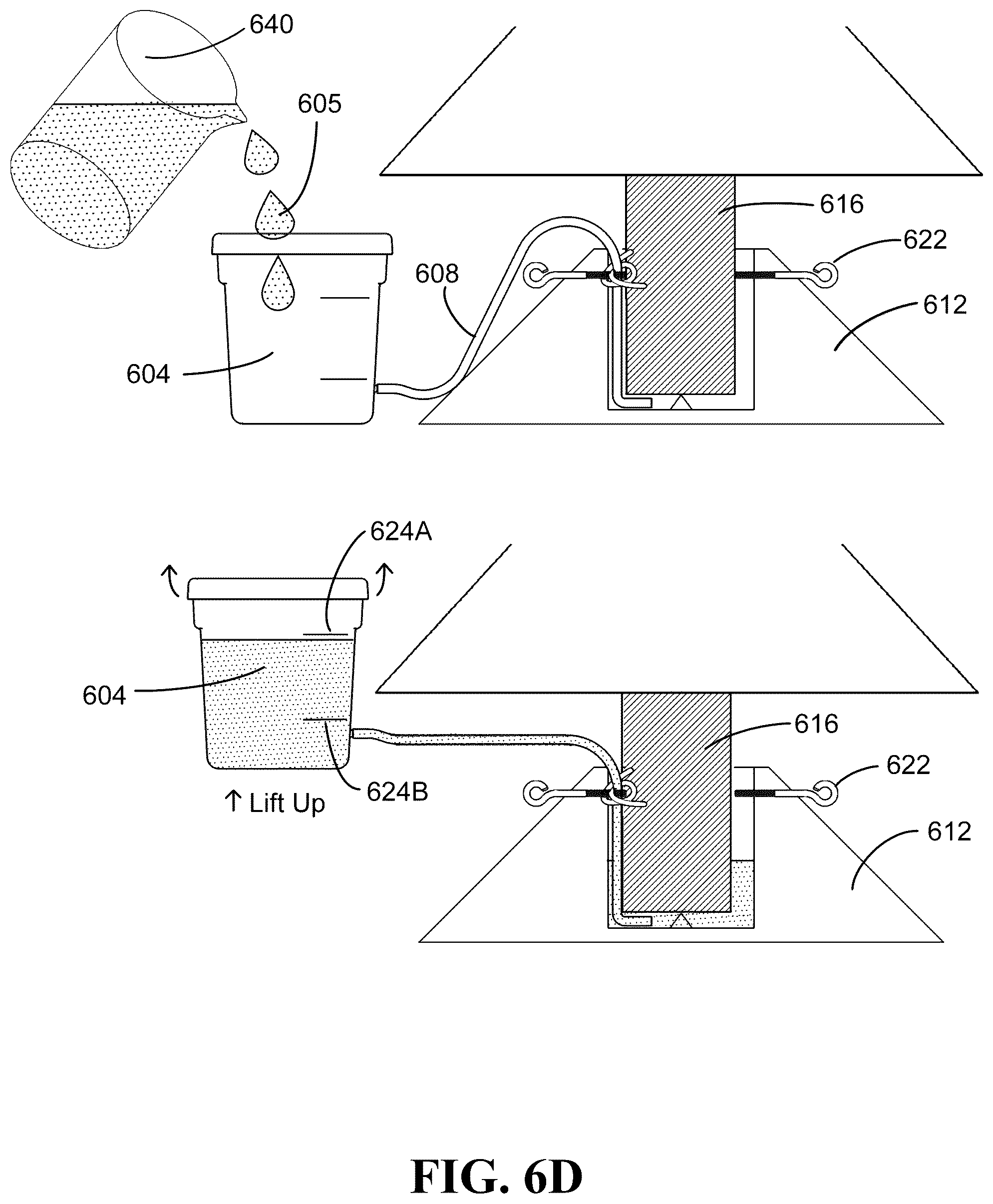 Patent US12102249 Figure 7 – Devices for supplying fluids to cut plant holders