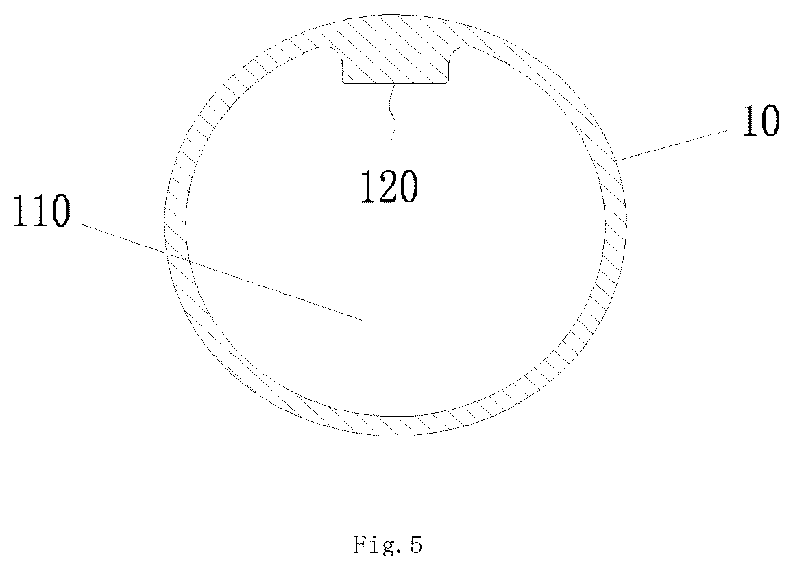 Patent US12102252 Figure 5 – Retractable shower curtain rod and its extendable installation method