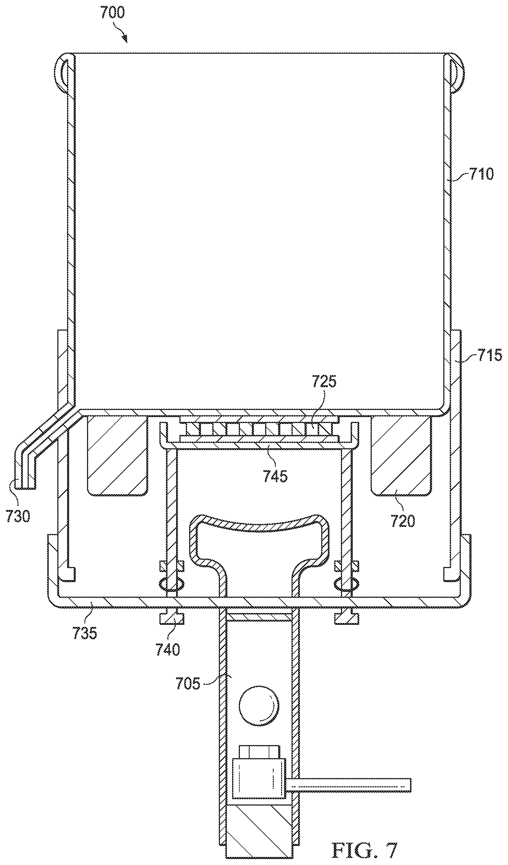 Patent US12102254 Figure 7 – Non-electric powered, off-grid, beverage brewer