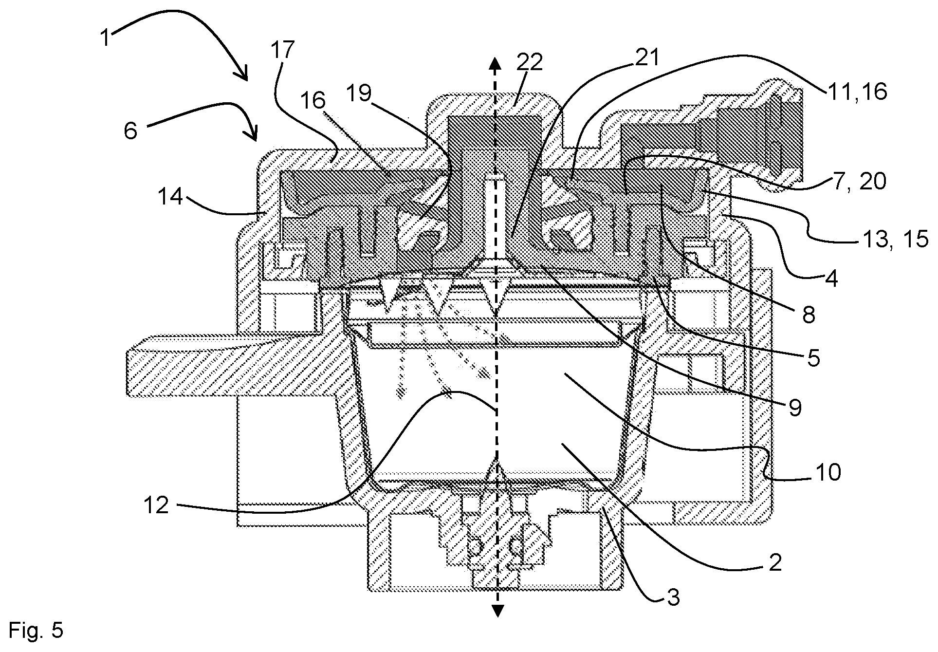 Patent US12102255 Figure 3 – Brewing apparatus and method for operating a brewing apparatus