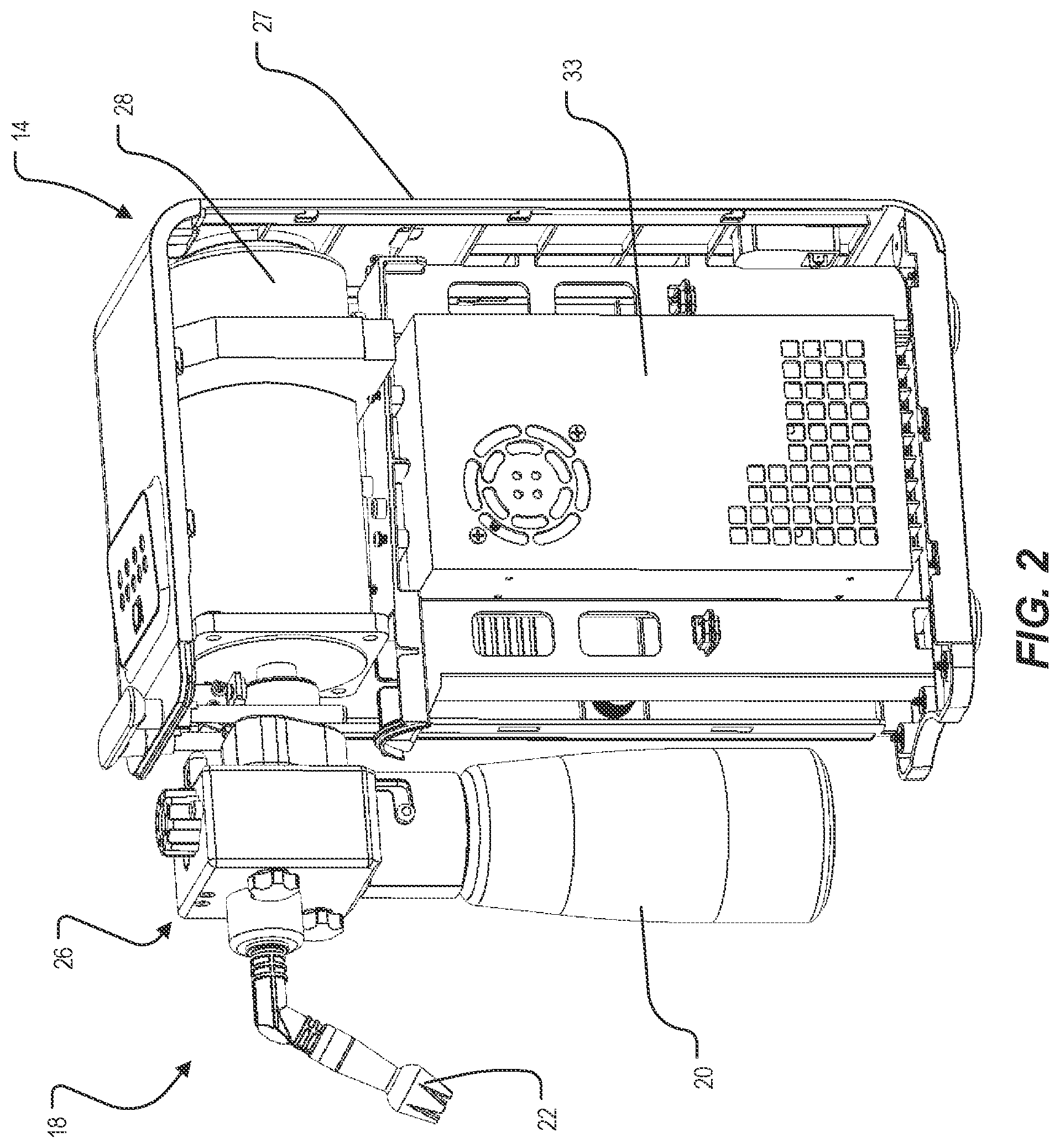Patent US12102257 Figure 2 – Food product dispenser with removable module