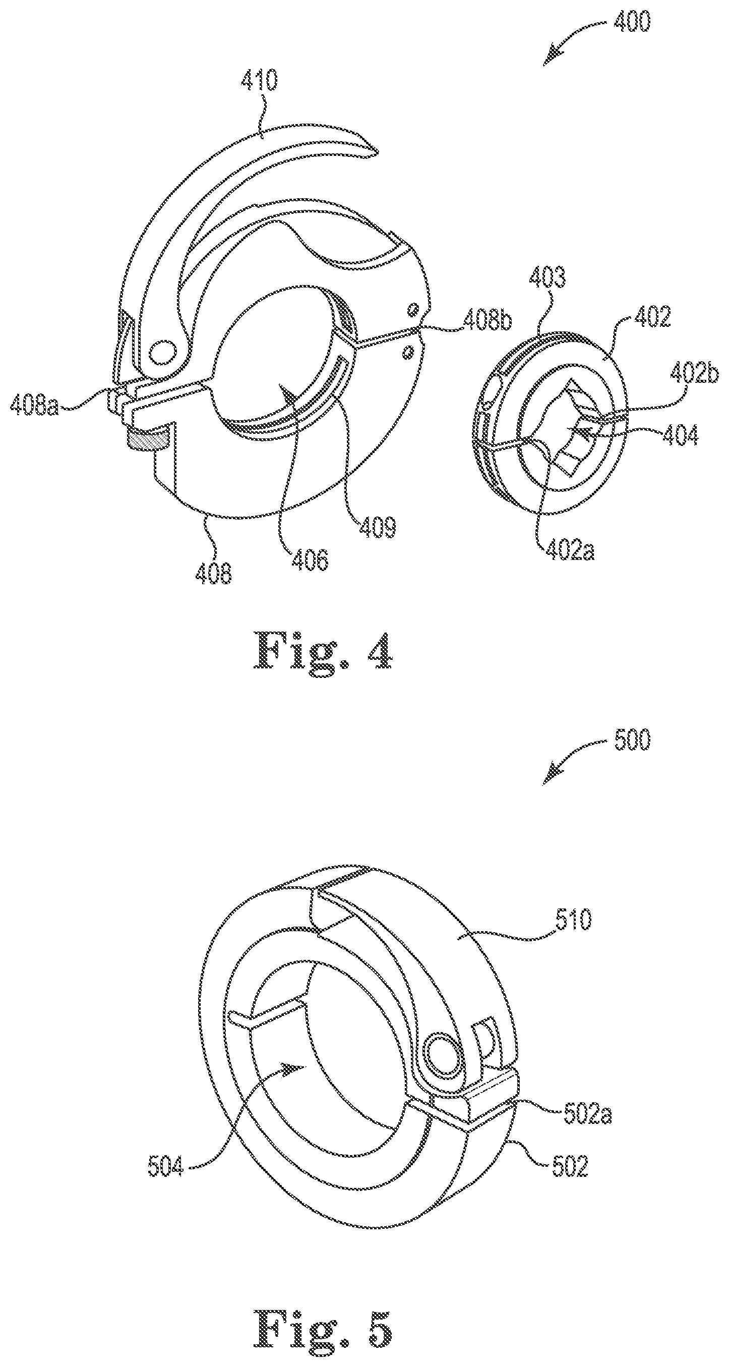 Patent US12102260 Figure 4 – Rotisserie clamp