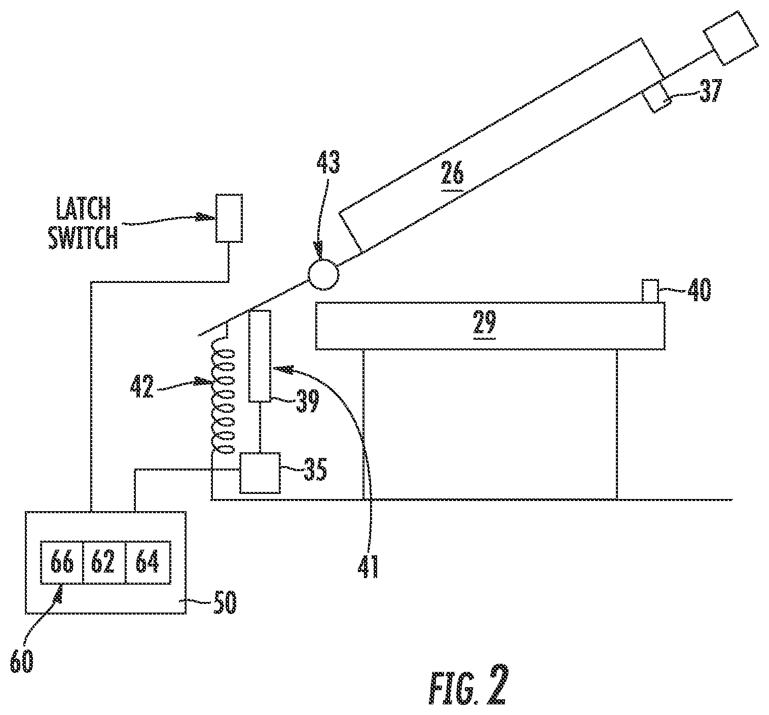 Patent US12102262 Figure 2 – Grill system and method for detecting movement when motor is “off”