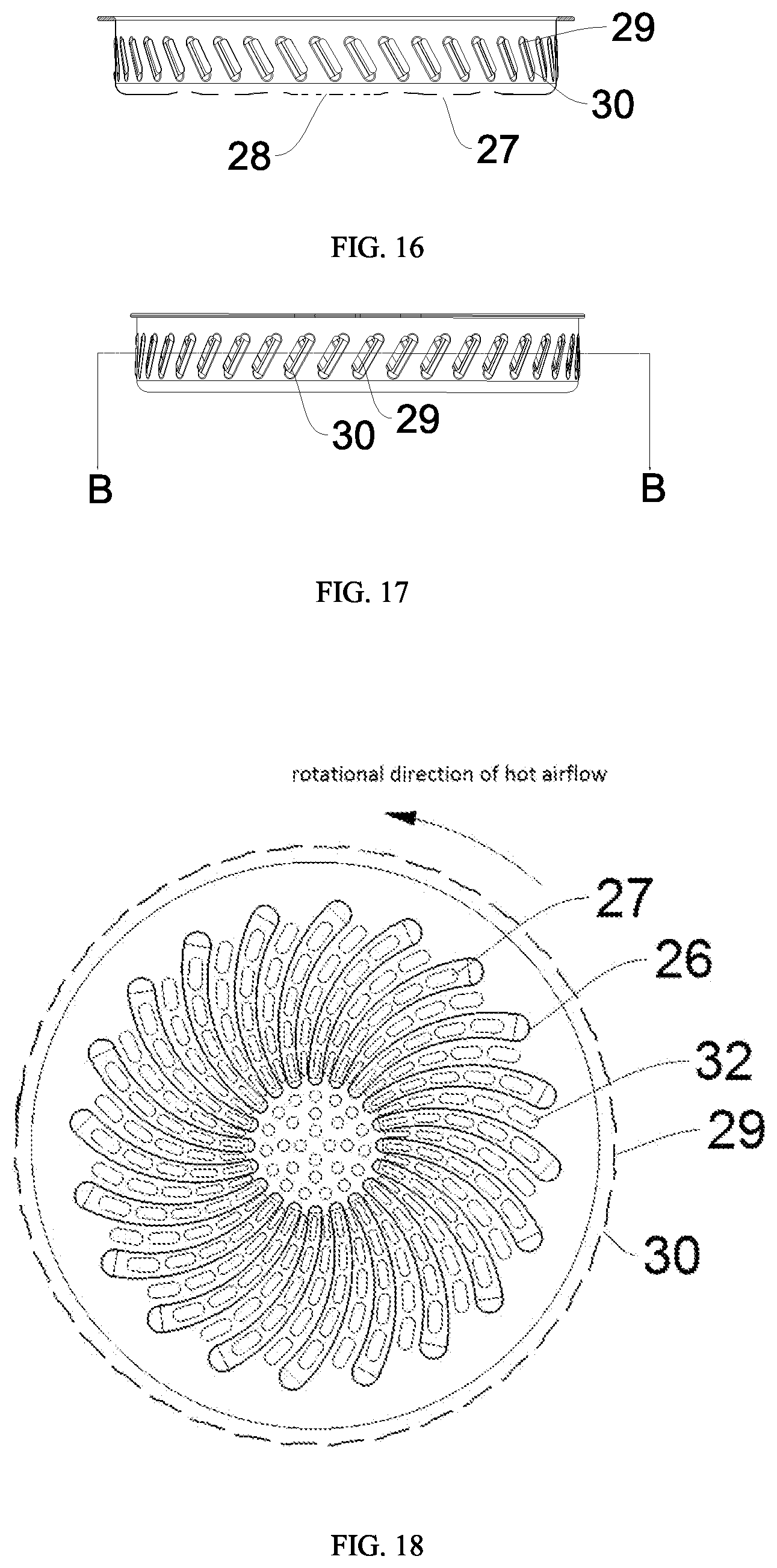 Patent US12102264 Figure 7 – Air fryer applicable for cooking pizza, novel frying basket for air fryer and novel air fryer