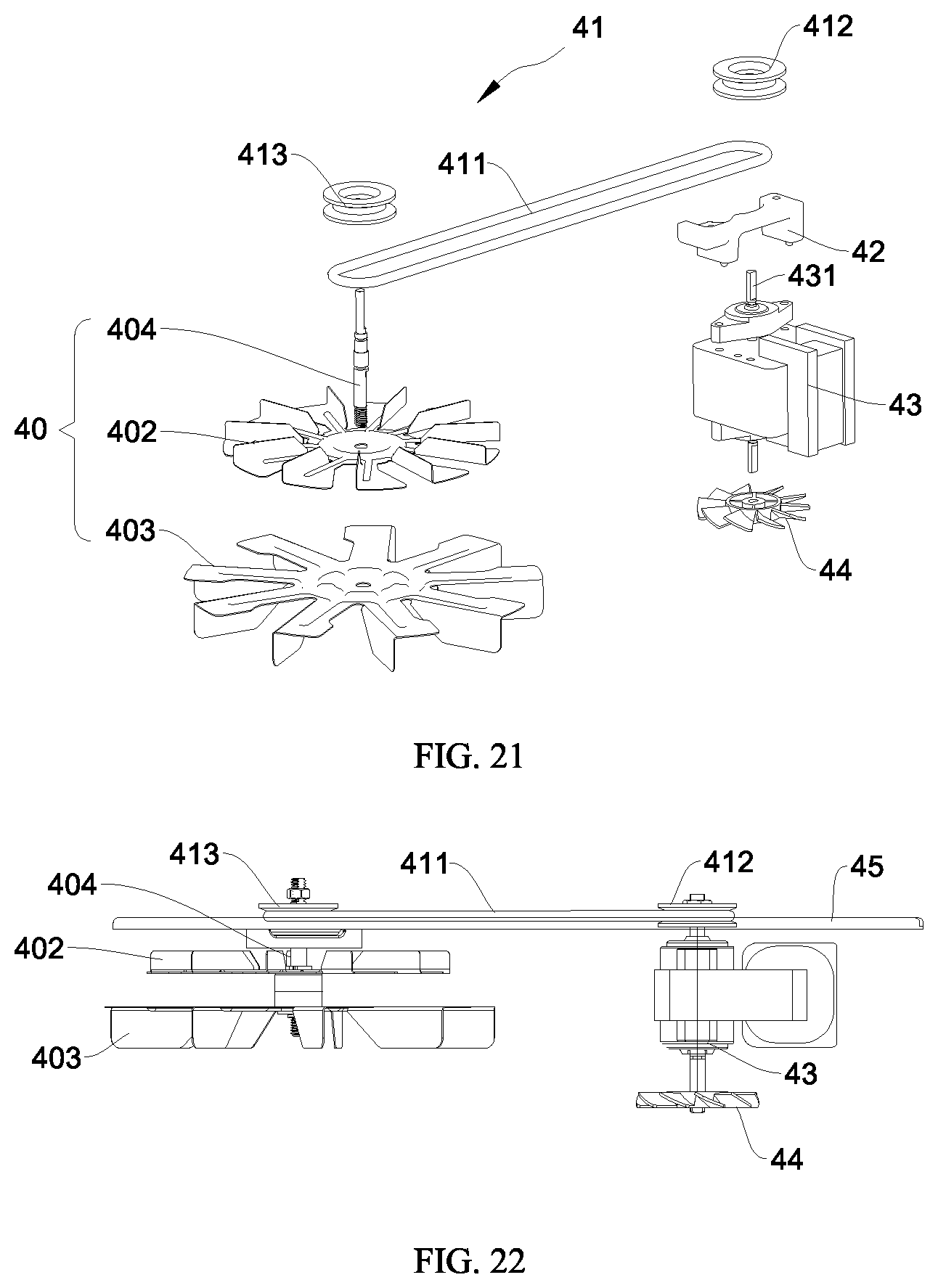 Patent US12102264 Figure 9 – Air fryer applicable for cooking pizza, novel frying basket for air fryer and novel air fryer