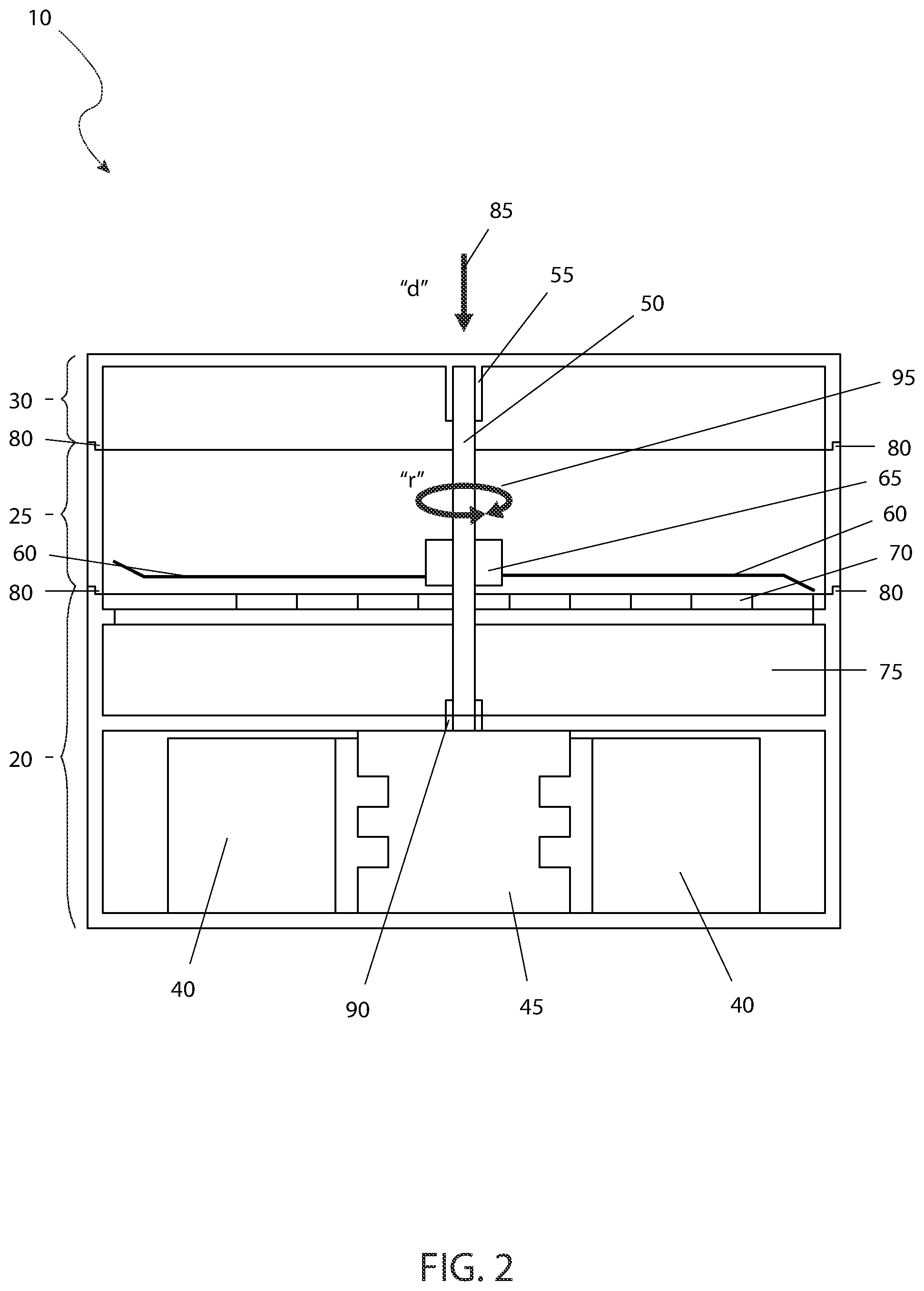 Patent US12102265 Figure 2 – Herb grinding device