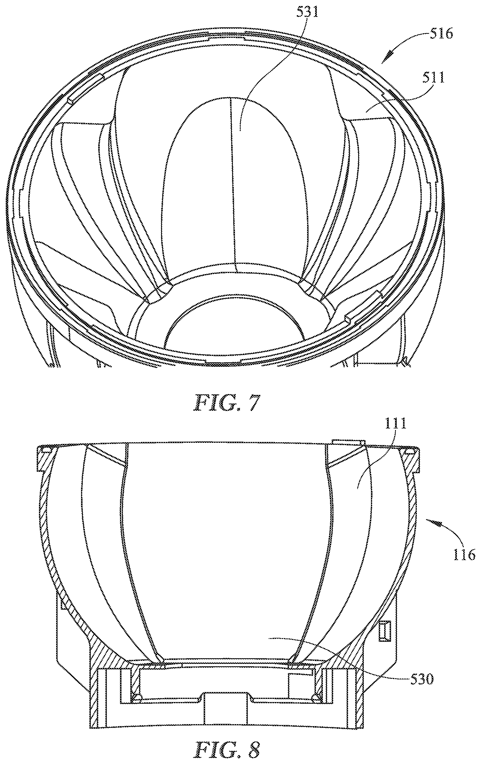 Patent US12102266 Figure 4 – Appliance for processing foods