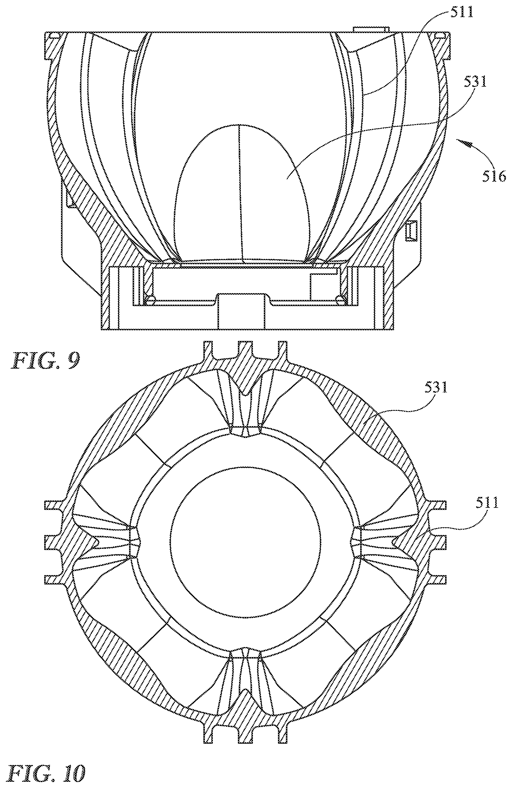 Patent US12102266 Figure 5 – Appliance for processing foods