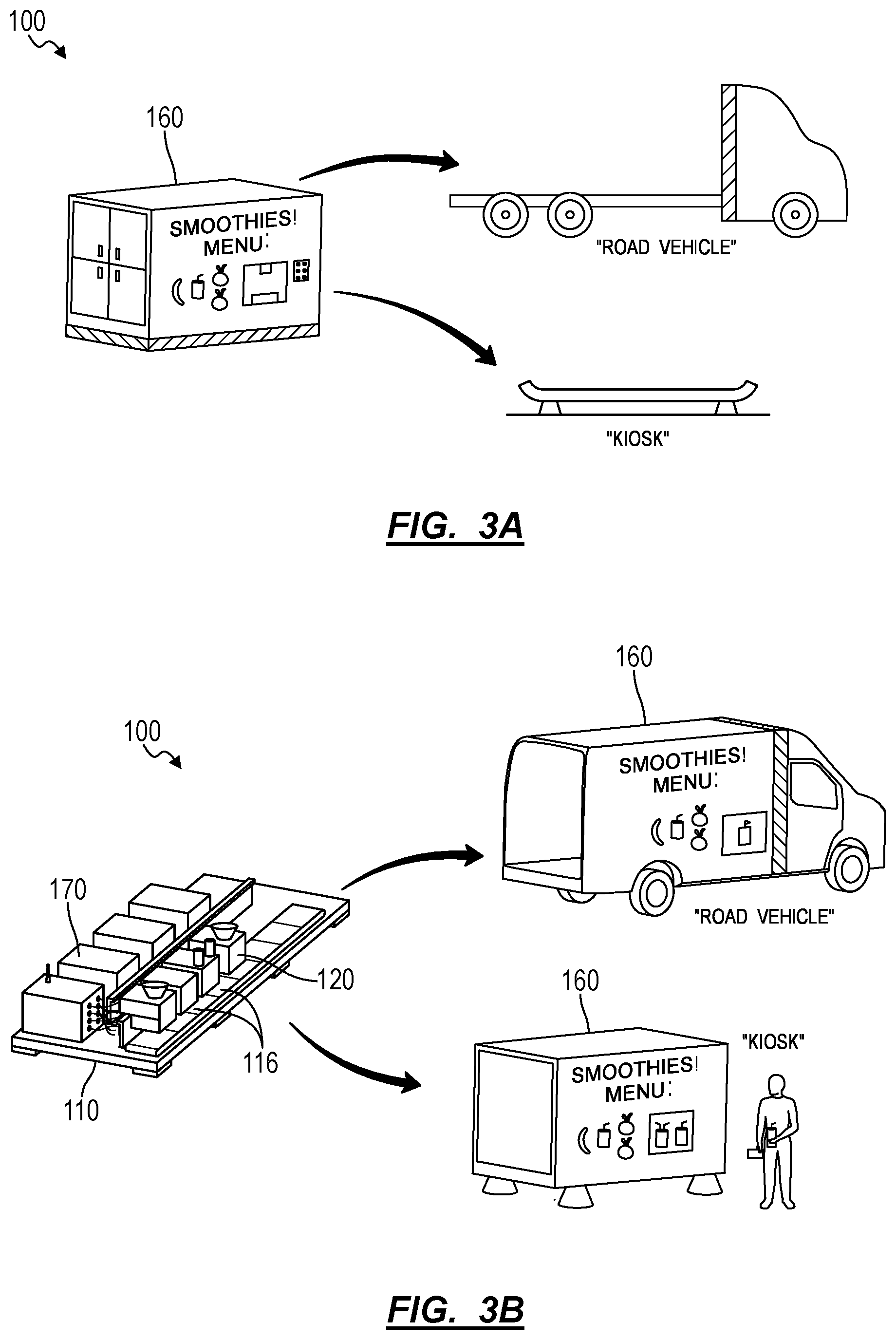 Patent US12102267 Figure 3 – Modular system for autonomous food assembly