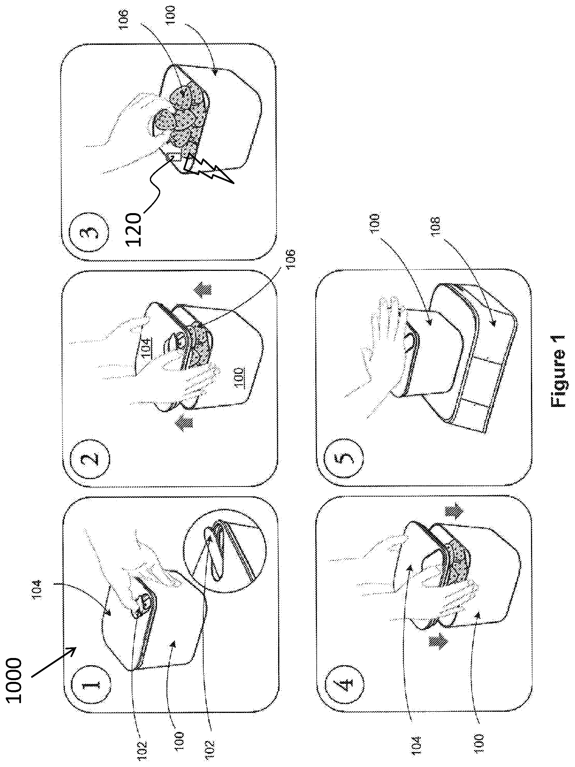 Patent US12102269 — Food storing and consumption tracking system and method — Figure 1
