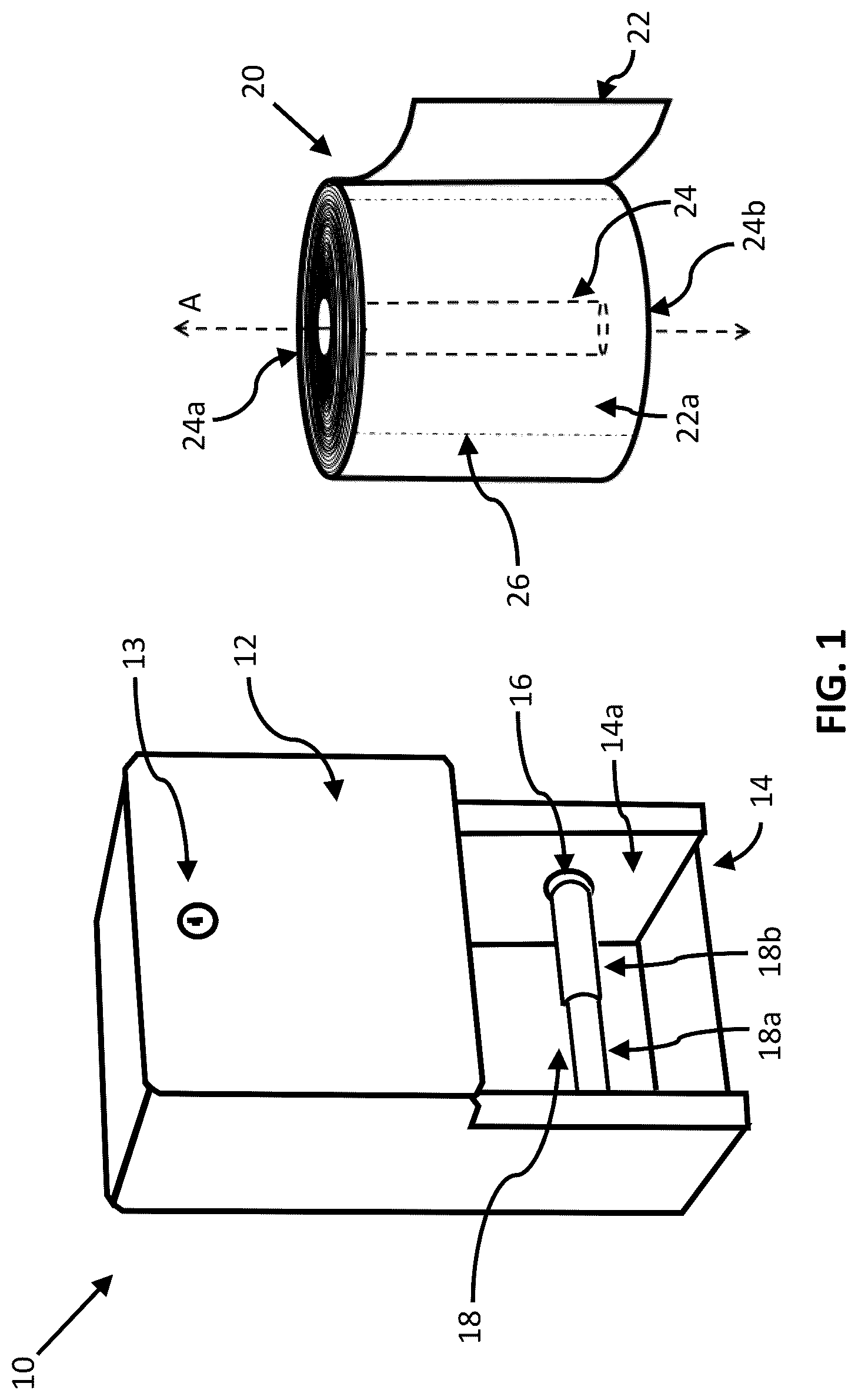 Patent US12102270 Figure 1 – Systems and methods for product level tracking of sheet product rolls