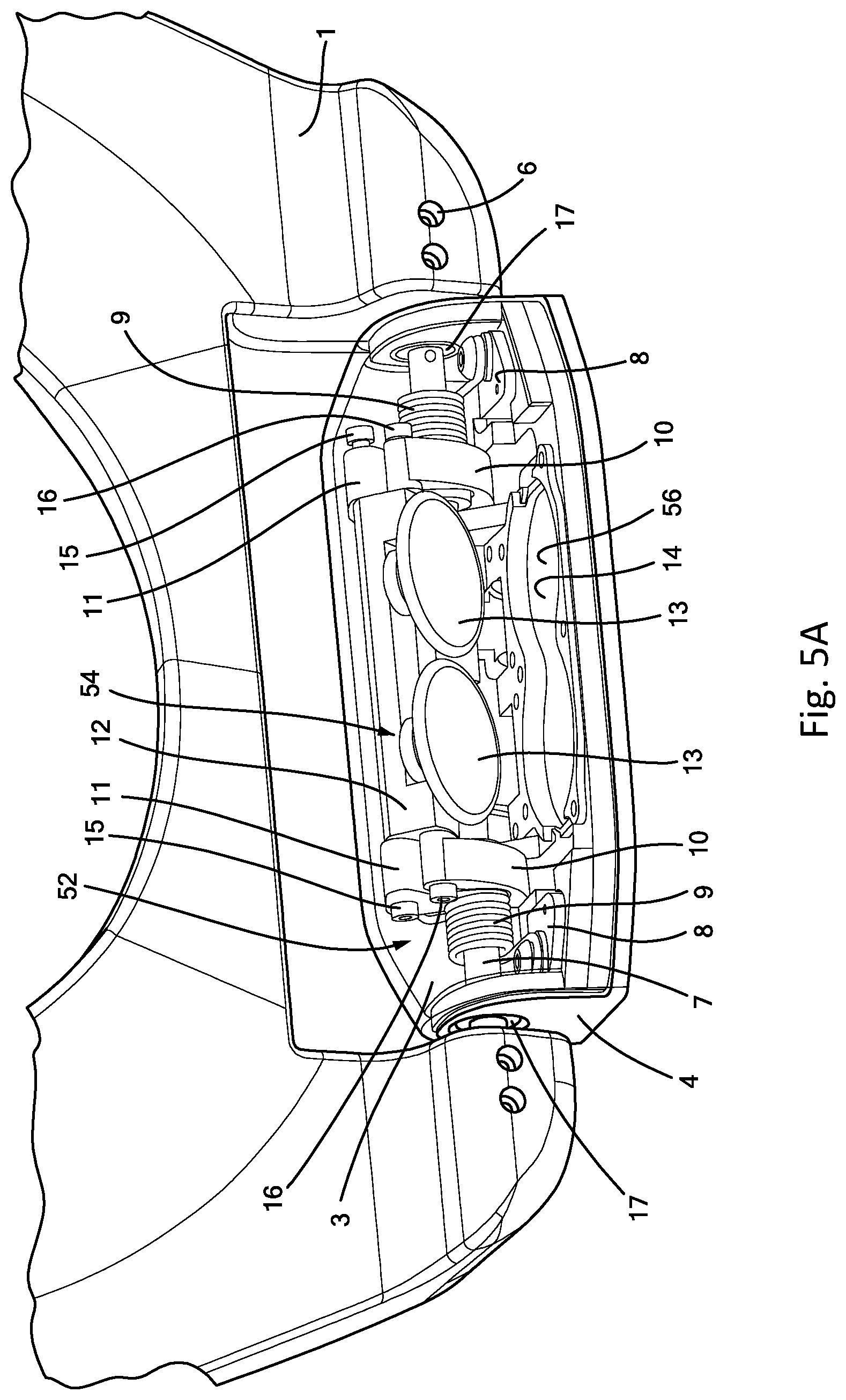 Patent US12102271 Figure 8 – Self-lifting toilet seat