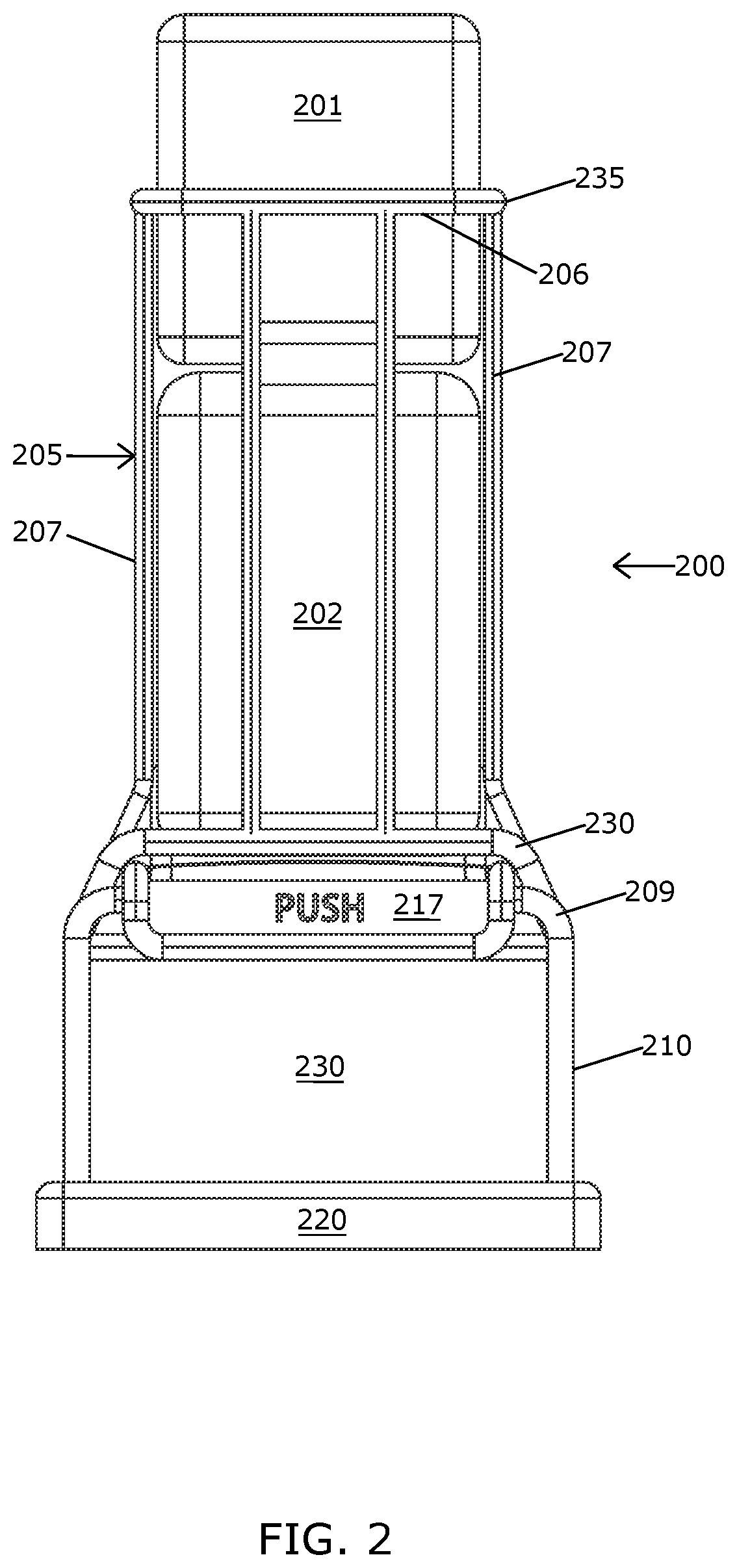 Patent US12102272 Figure 2 – Soap bar grater apparatus and system