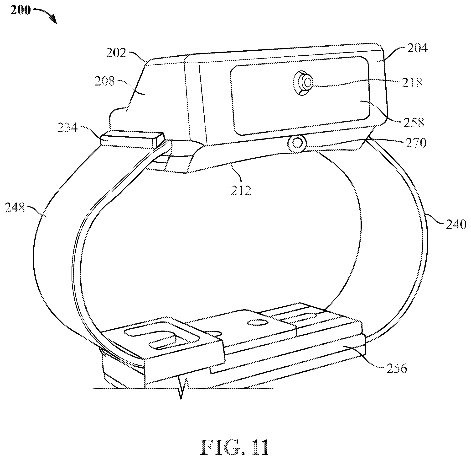 Patent US12102274 Figure 10 – Wearable hand sanitizer dispenser