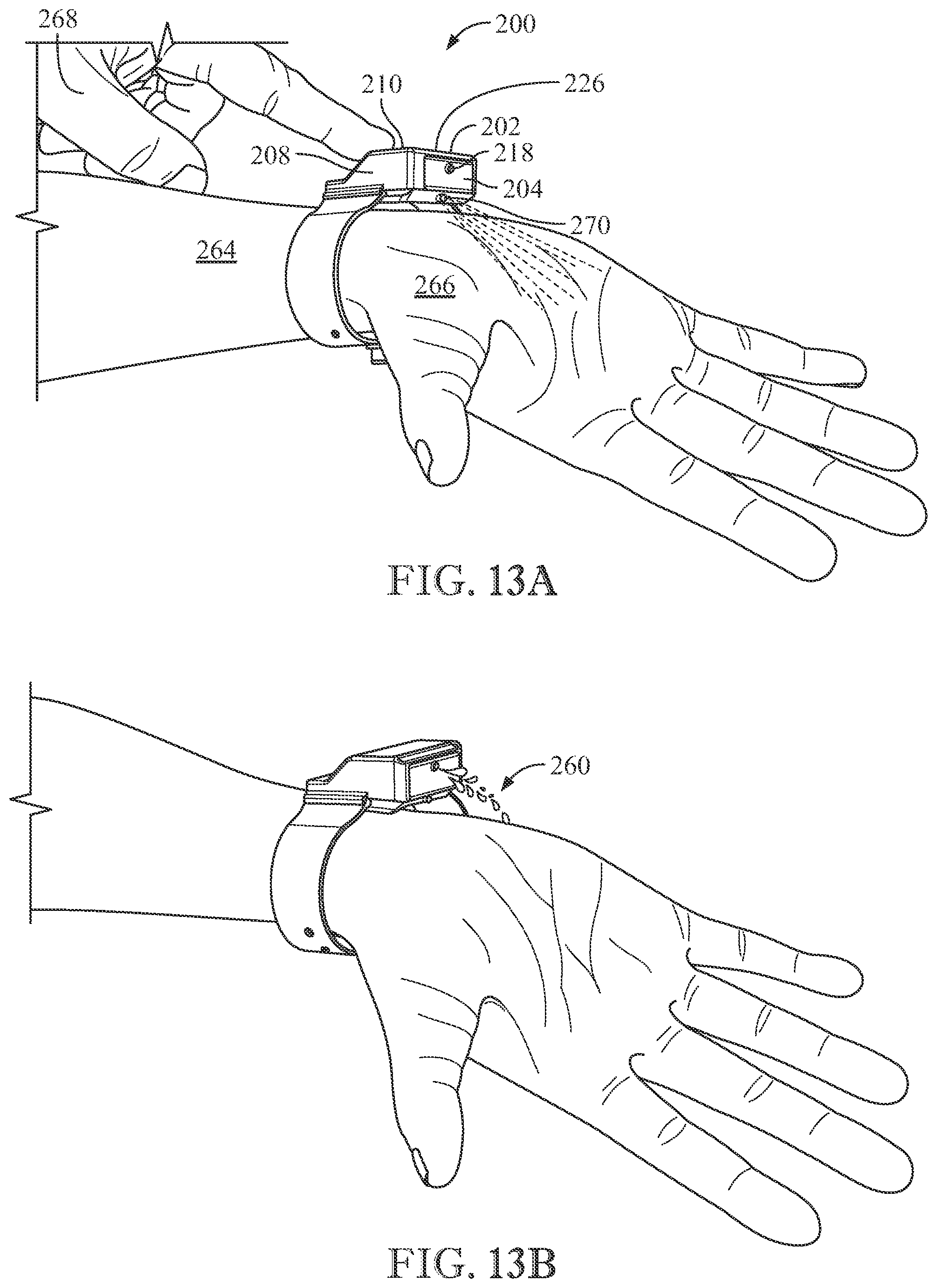 Patent US12102274 Figure 13 – Wearable hand sanitizer dispenser