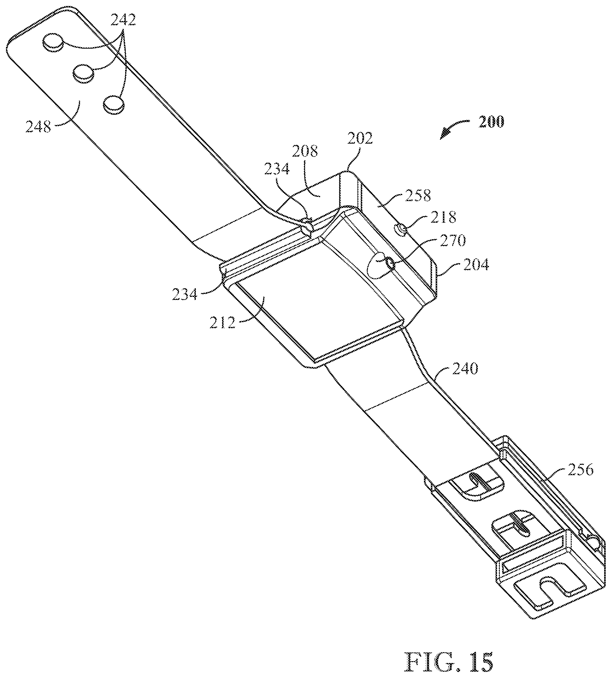 Patent US12102274 Figure 15 – Wearable hand sanitizer dispenser
