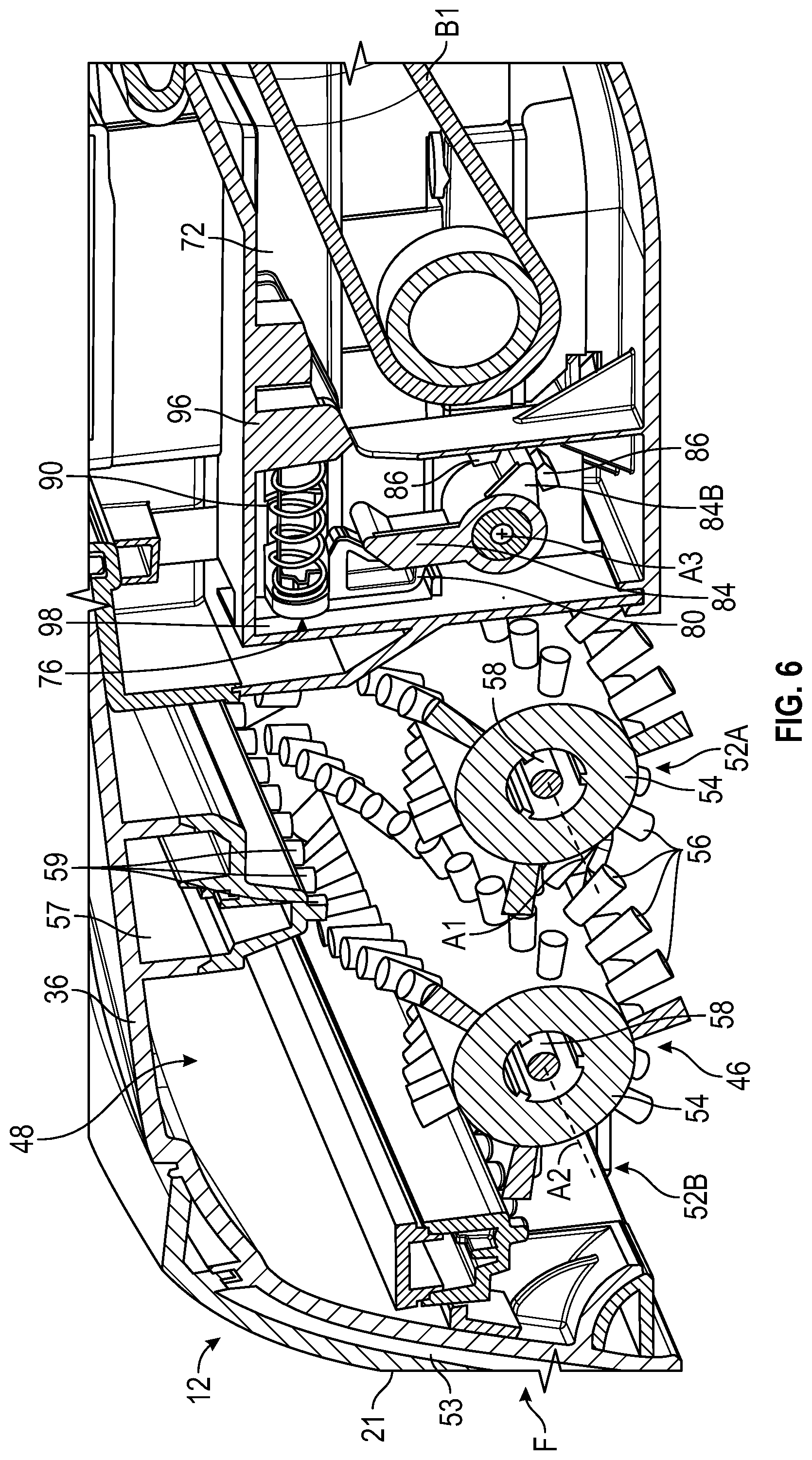 Patent US12102275 Figure 5 – Surface cleaner