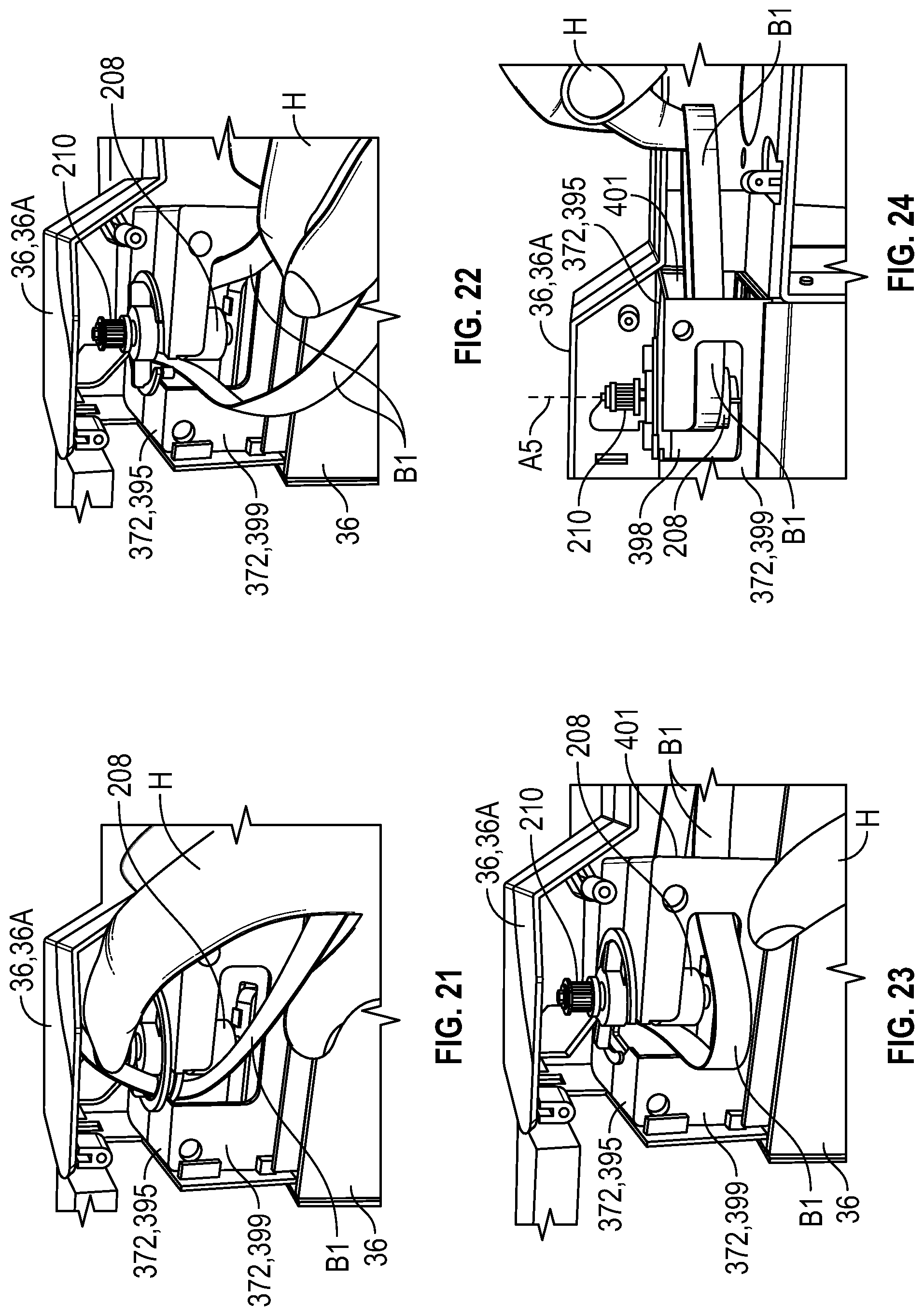 Patent US12102275 Figure 15 – Surface cleaner