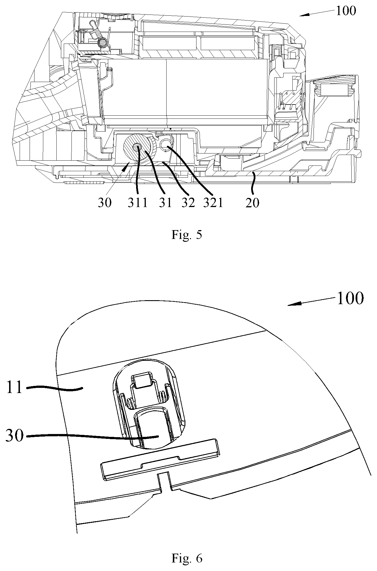 Patent US12102276 Figure 3 – Self-moving cleaning device