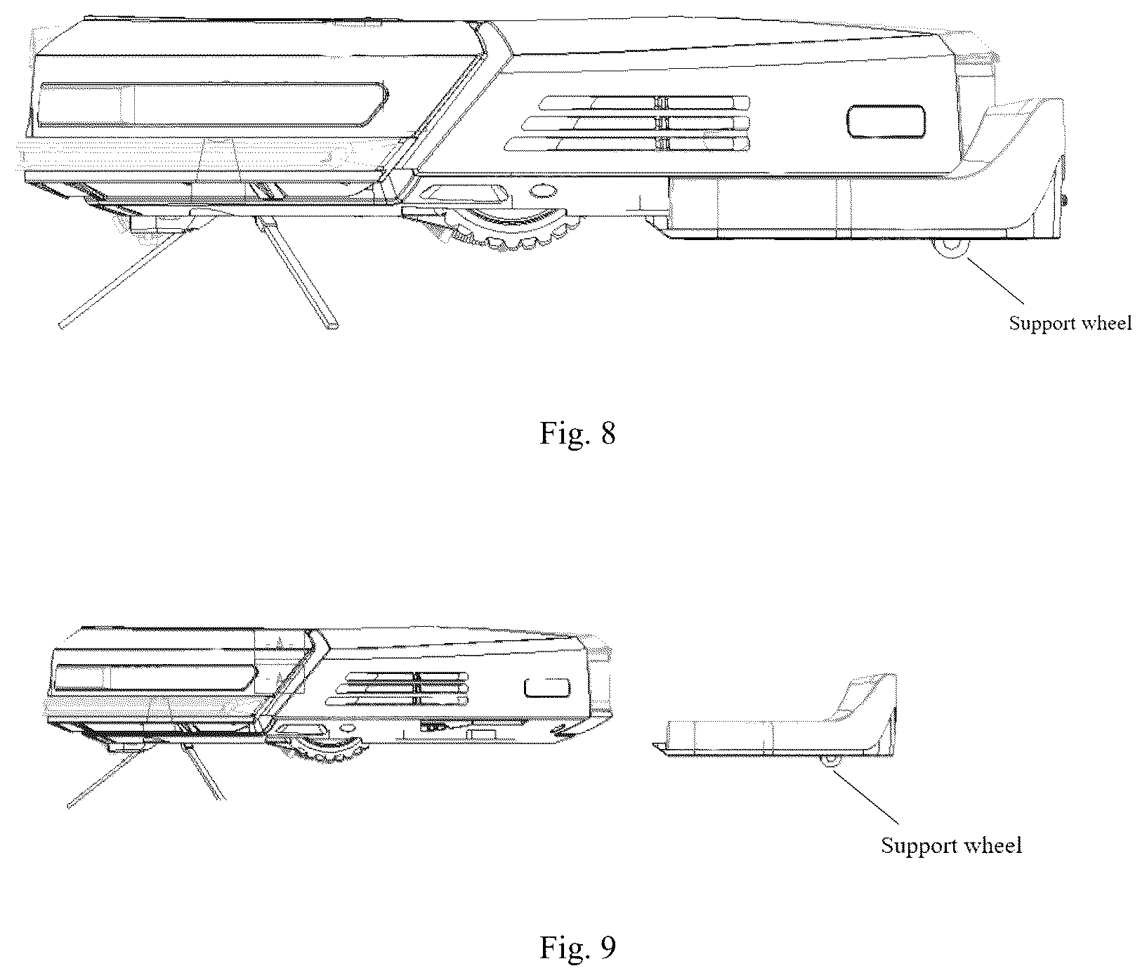 Patent US12102276 Figure 5 – Self-moving cleaning device
