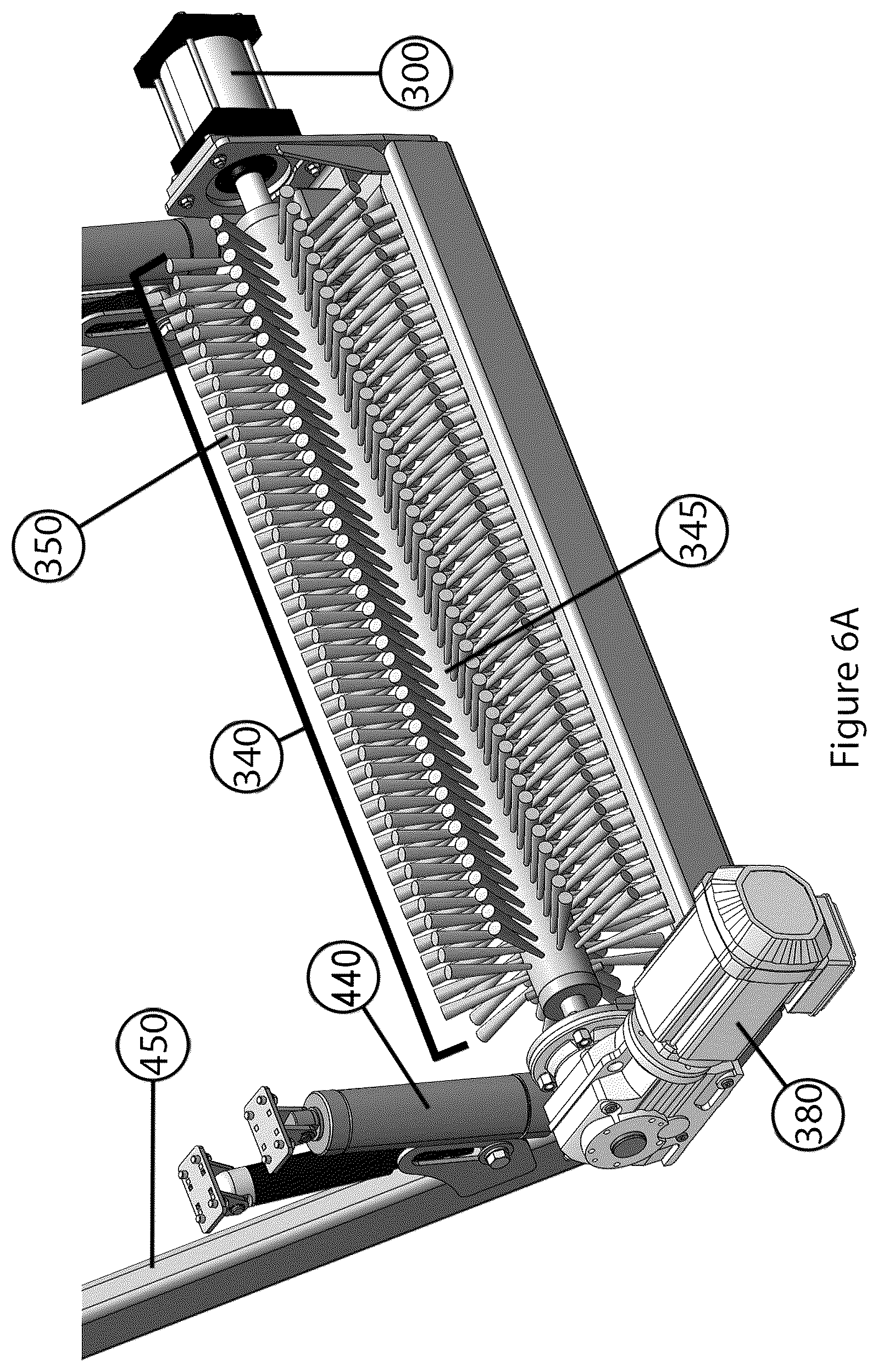 Patent US12102277 Figure 9 – Pan cleaning system and improved cleaning stations