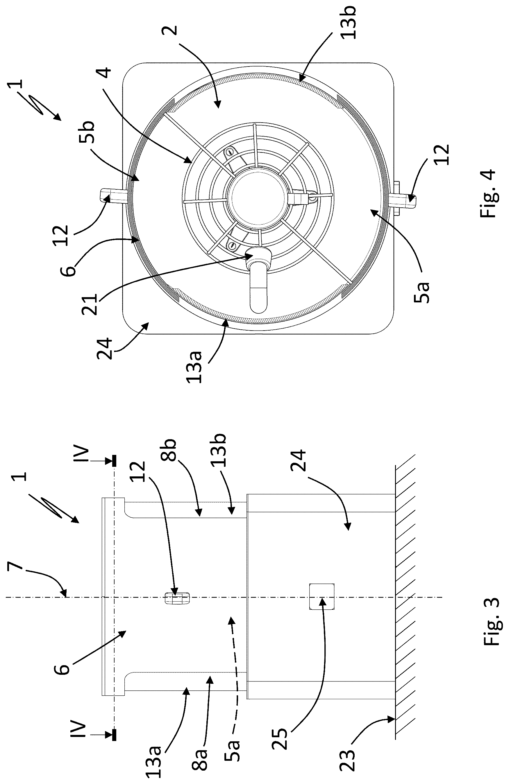 Patent US12102279 Figure 2 – Dishwasher with washing chamber accessible via first and second lateral zones