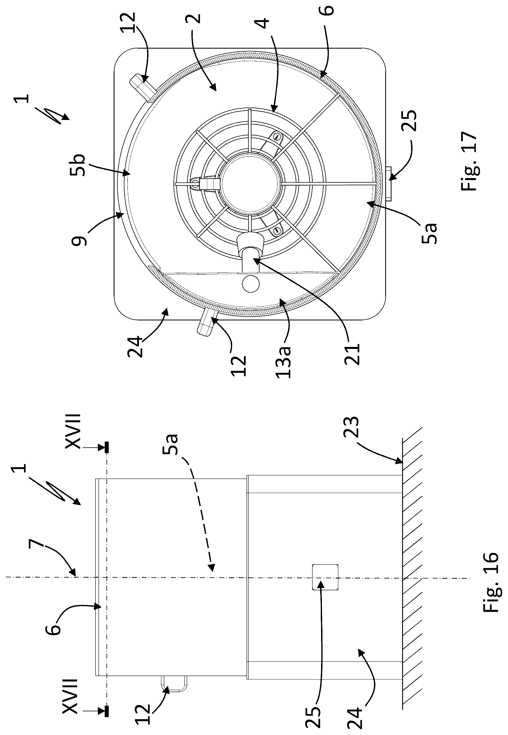 Patent US12102279 Figure 9 – Dishwasher with washing chamber accessible via first and second lateral zones
