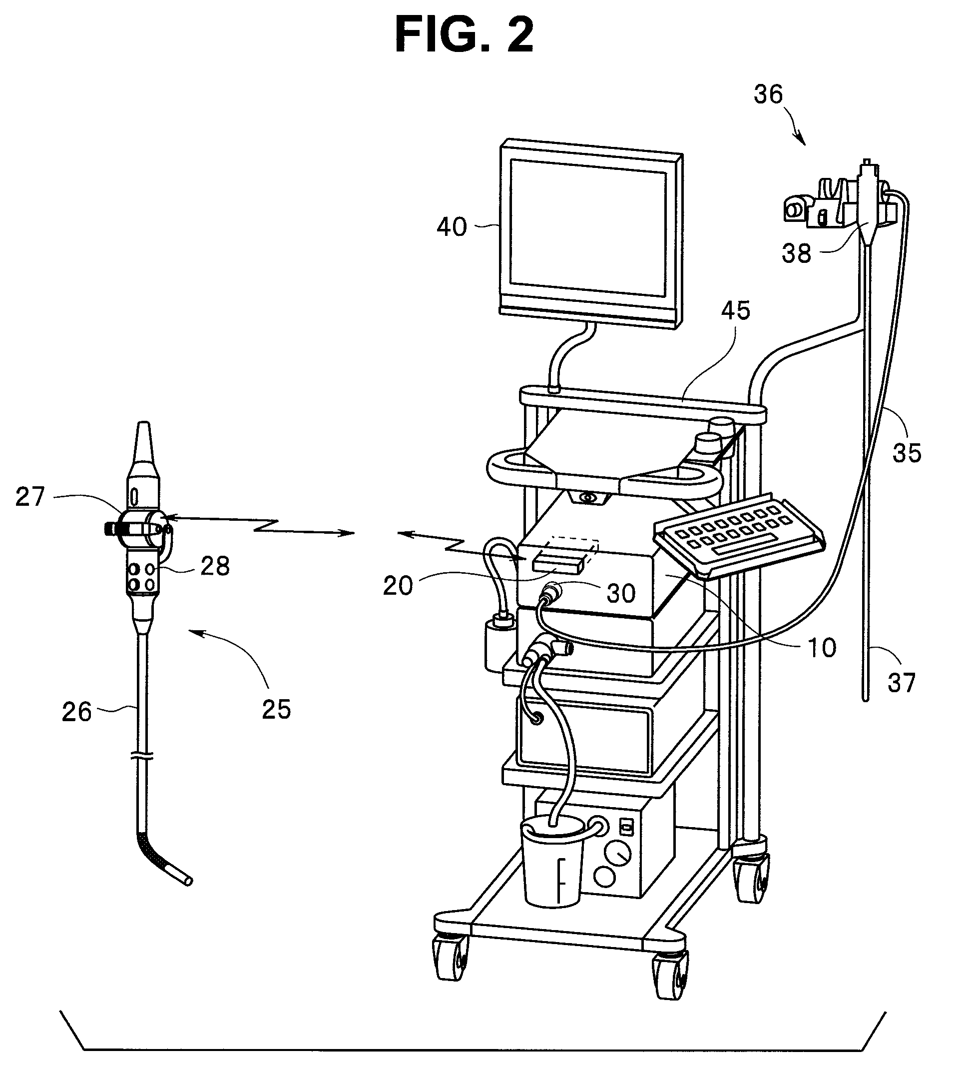 Patent US12102284 Figure 2 – Endoscope apparatus, method of controlling endoscope apparatus and non-transitory computer readable recording medium recording program for controlling endoscope apparatus