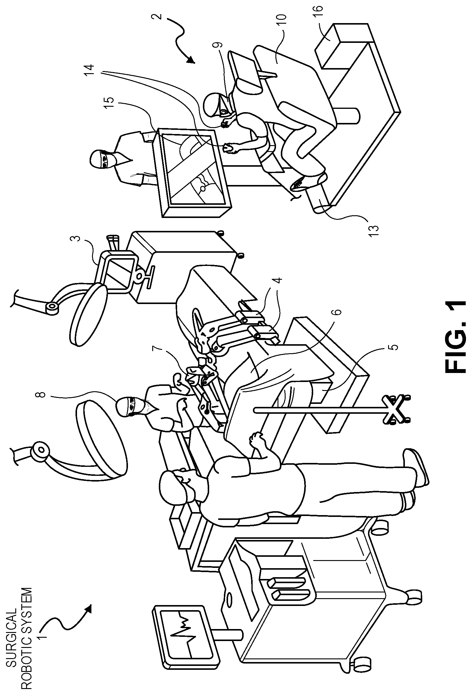 Patent US12102285 Figure 1 – Surgical robotic tool multi-motor actuator and controller