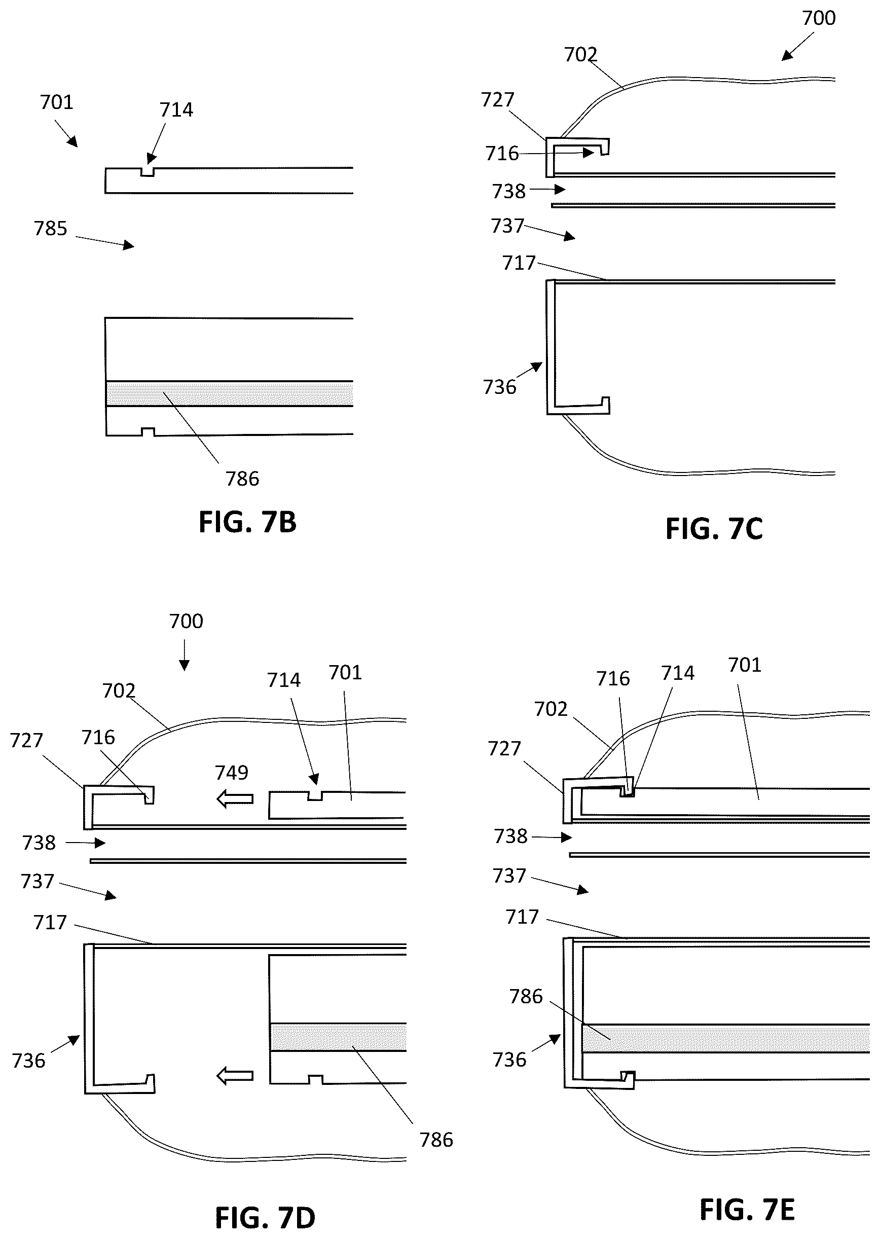 Patent US12102289 Figure 6 – Methods of attaching a rigidizing sheath to an endoscope