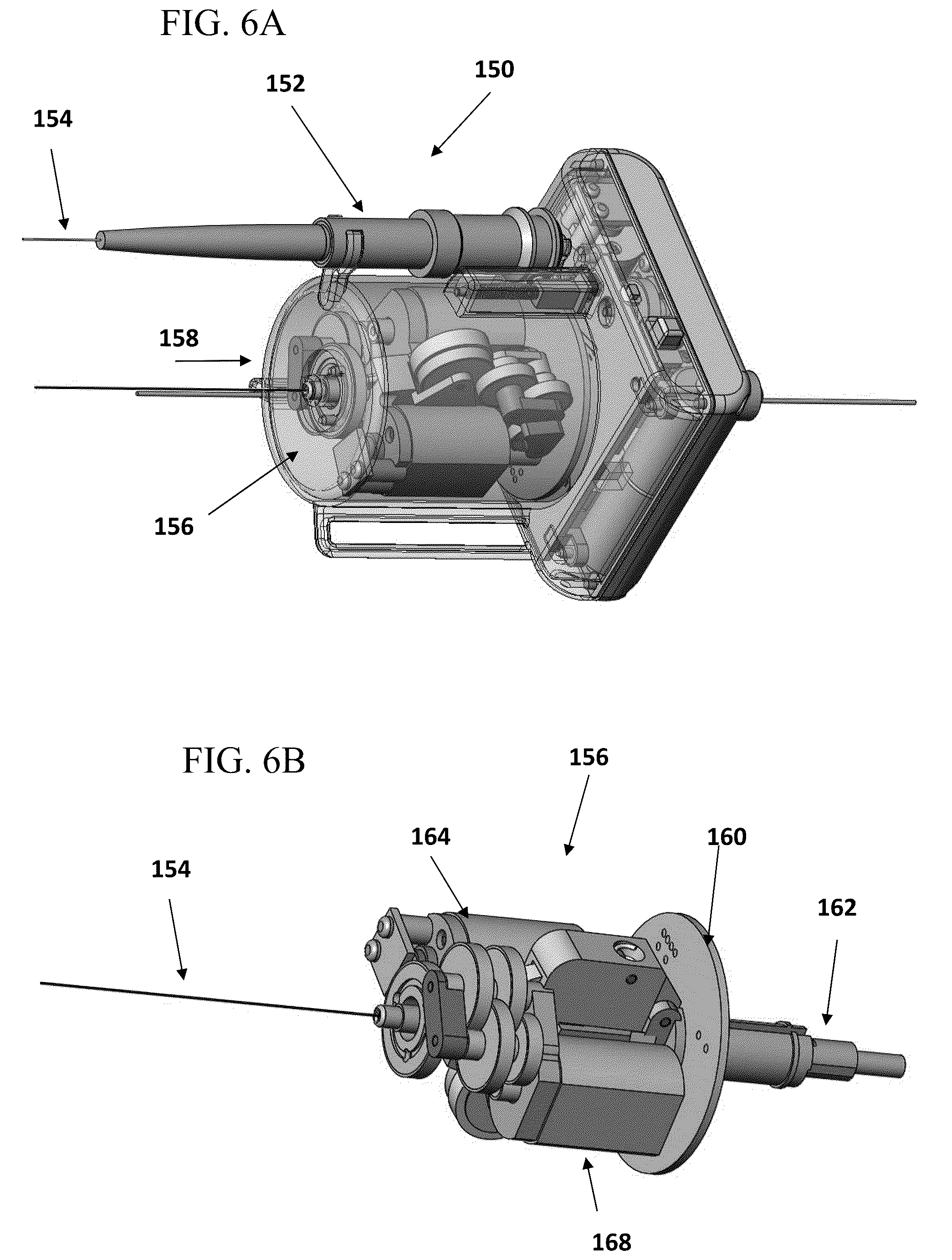 Patent US12102290 Figure 6 – Device for automatically inserting and manipulating a medical tool into and within a bodily lumen