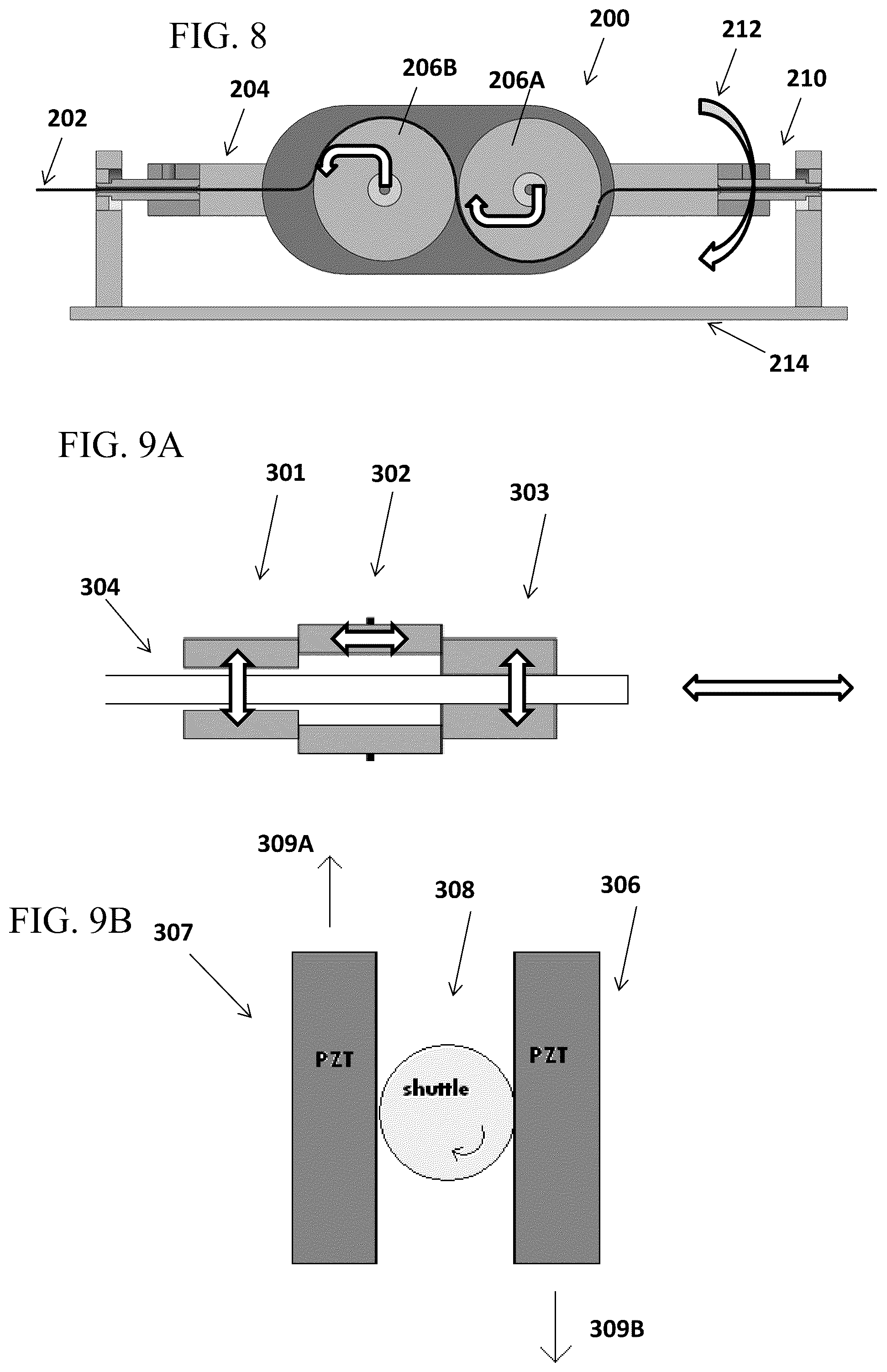 Patent US12102290 Figure 8 – Device for automatically inserting and manipulating a medical tool into and within a bodily lumen