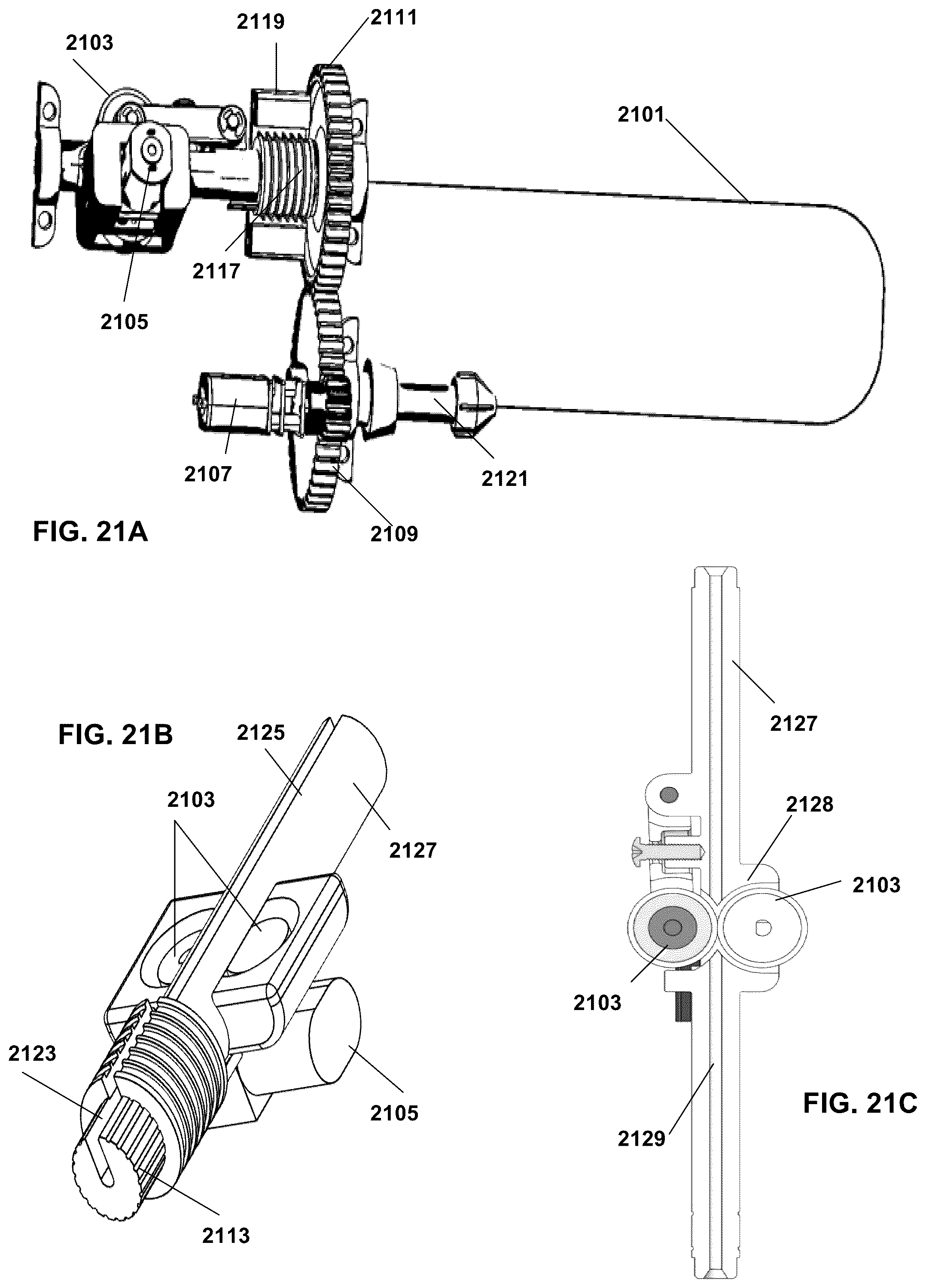 Patent US12102290 Figure 19 – Device for automatically inserting and manipulating a medical tool into and within a bodily lumen