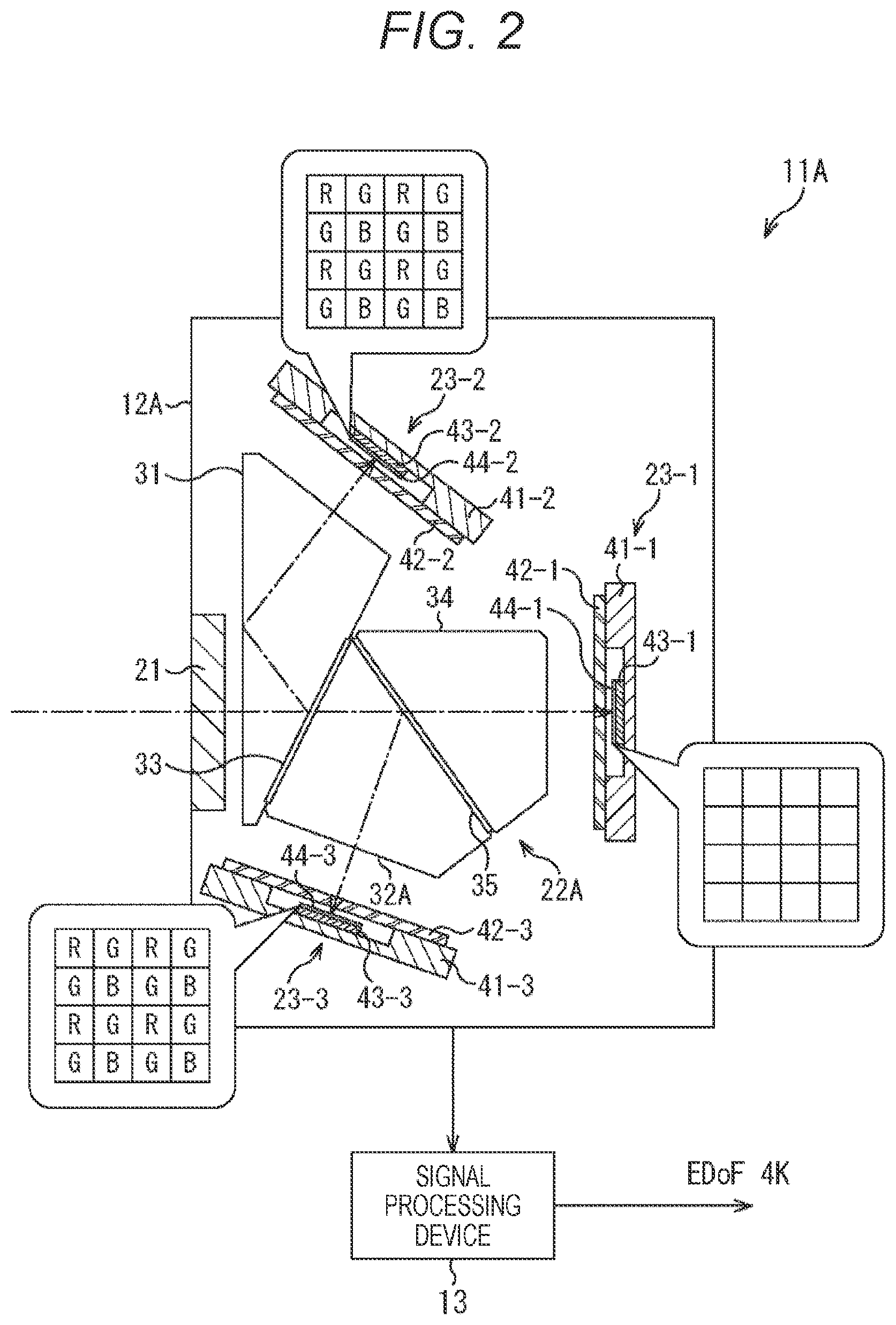 Patent US12102296 Figure 2 – Medical imaging system, medical imaging device, and operation method