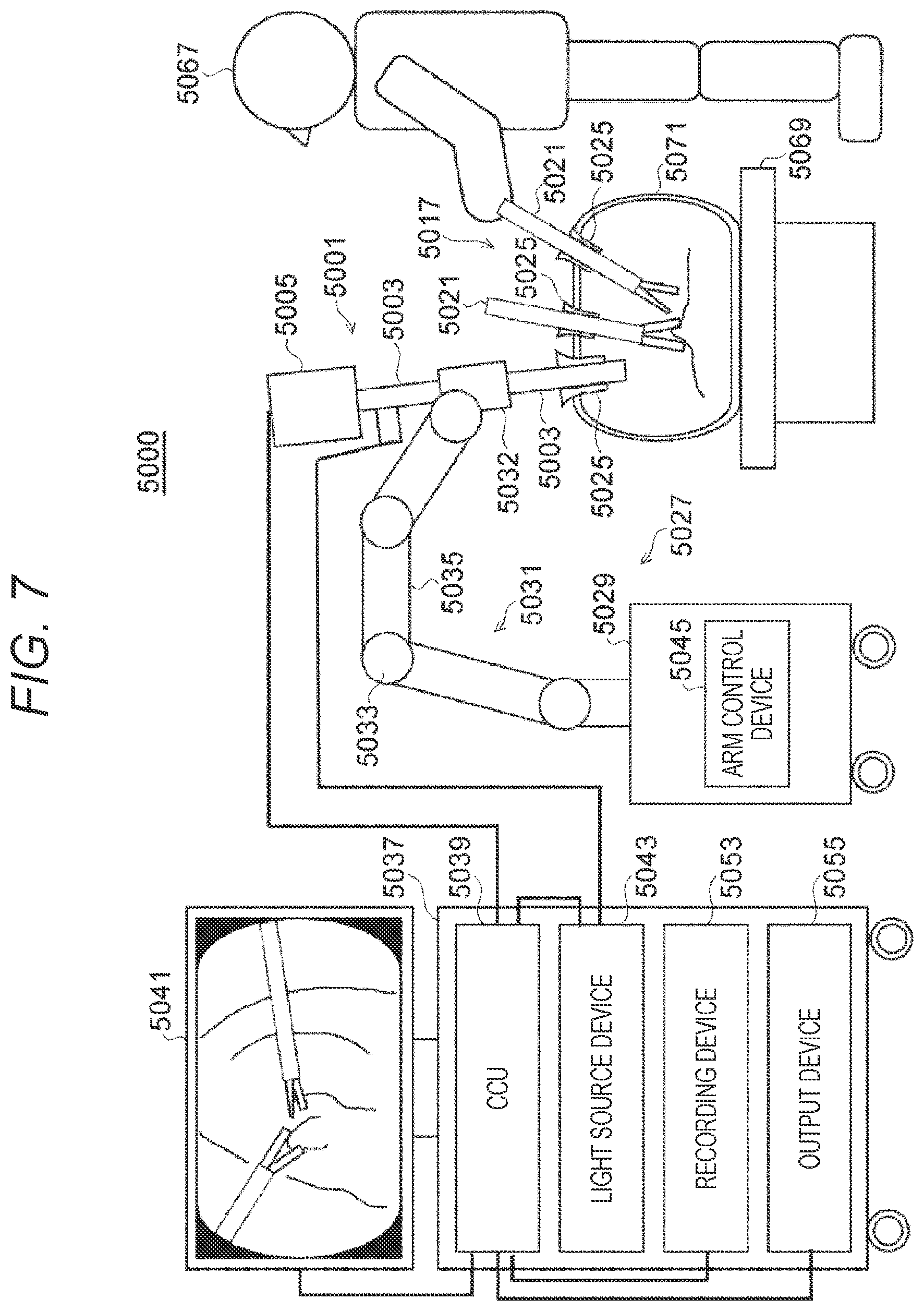 Patent US12102296 Figure 6 – Medical imaging system, medical imaging device, and operation method